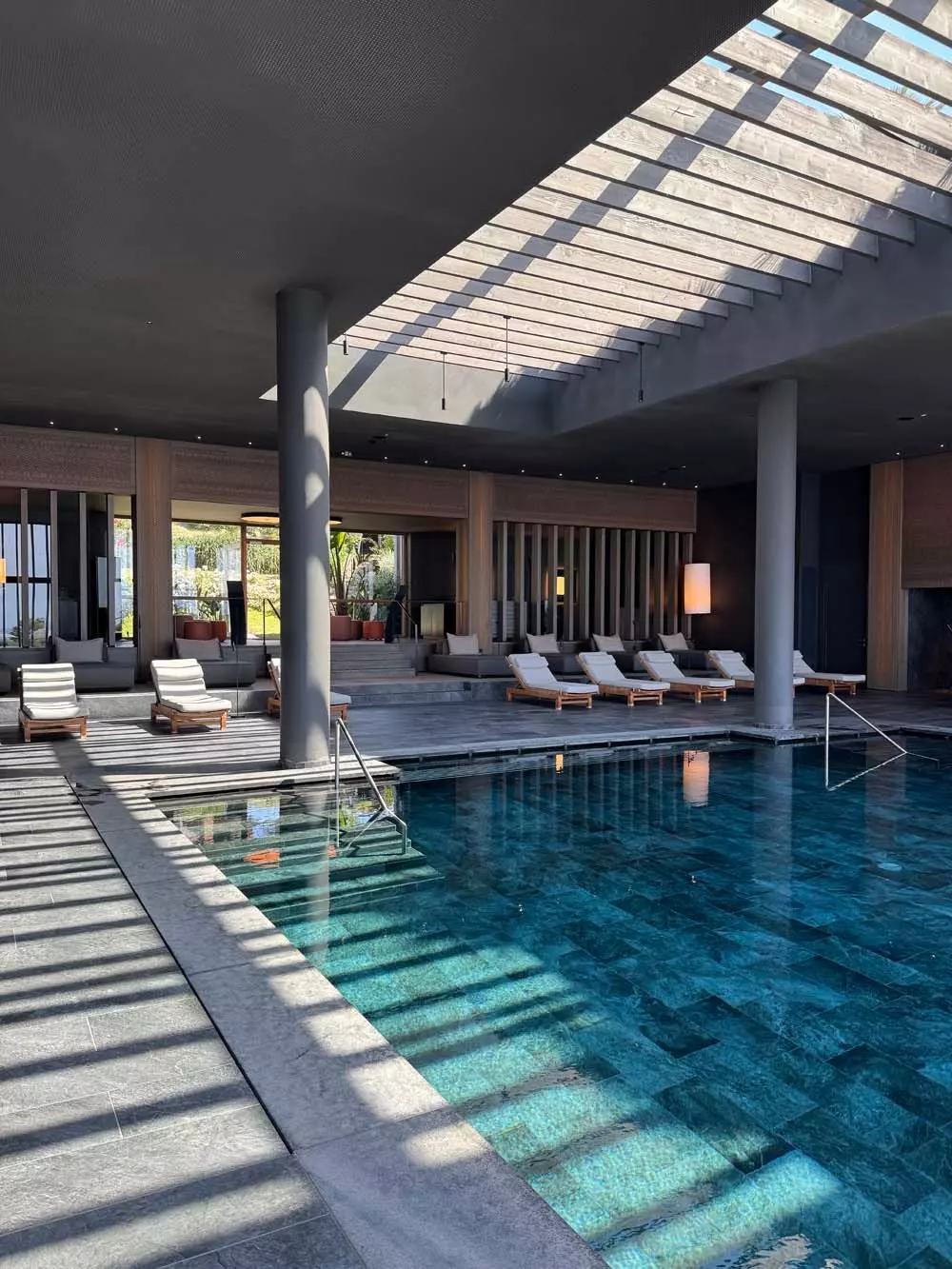 Indoor-Pool des ADLER Spa Resort SICILIA