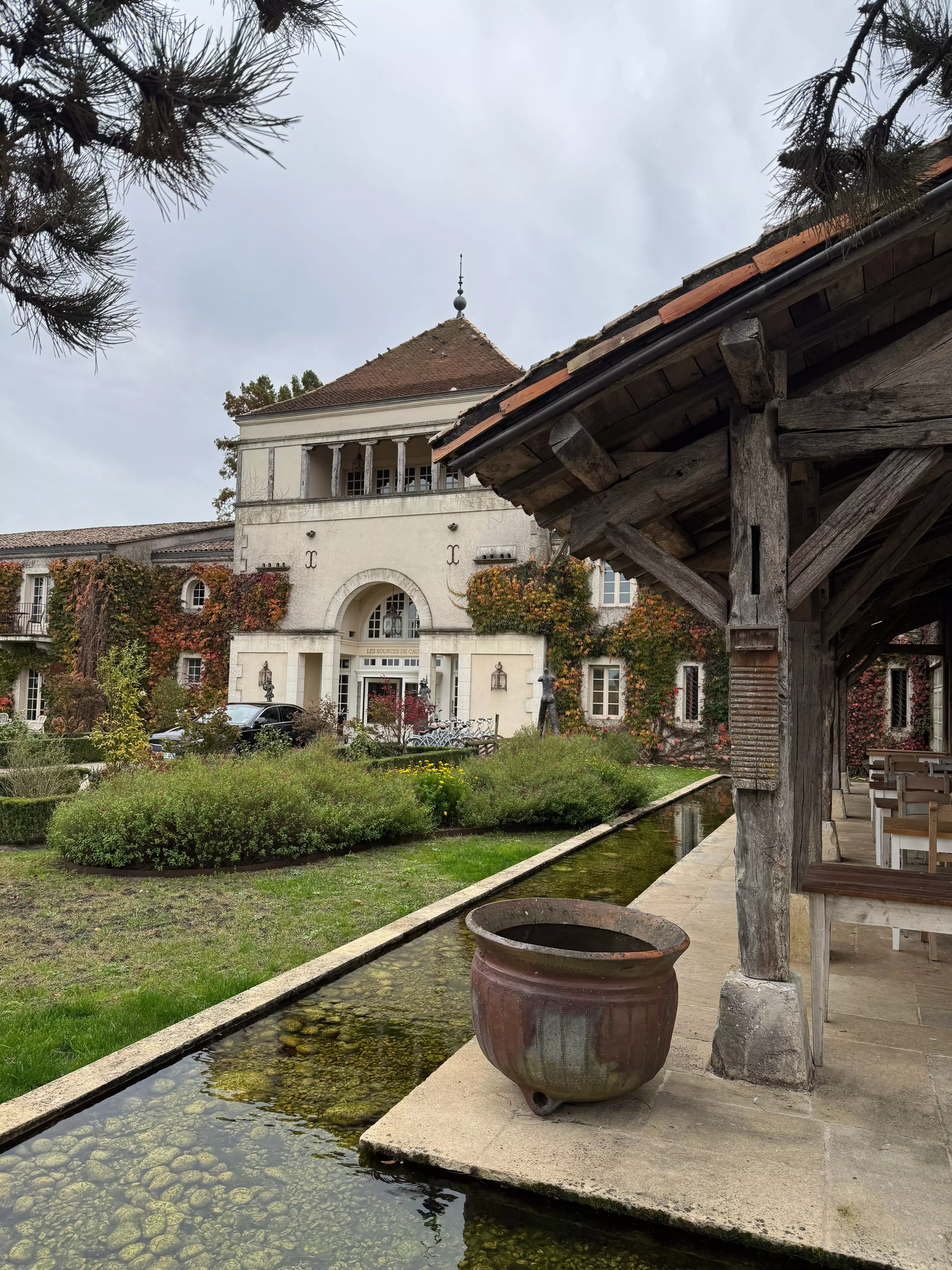 Les Sources de Caudalie Gebäude