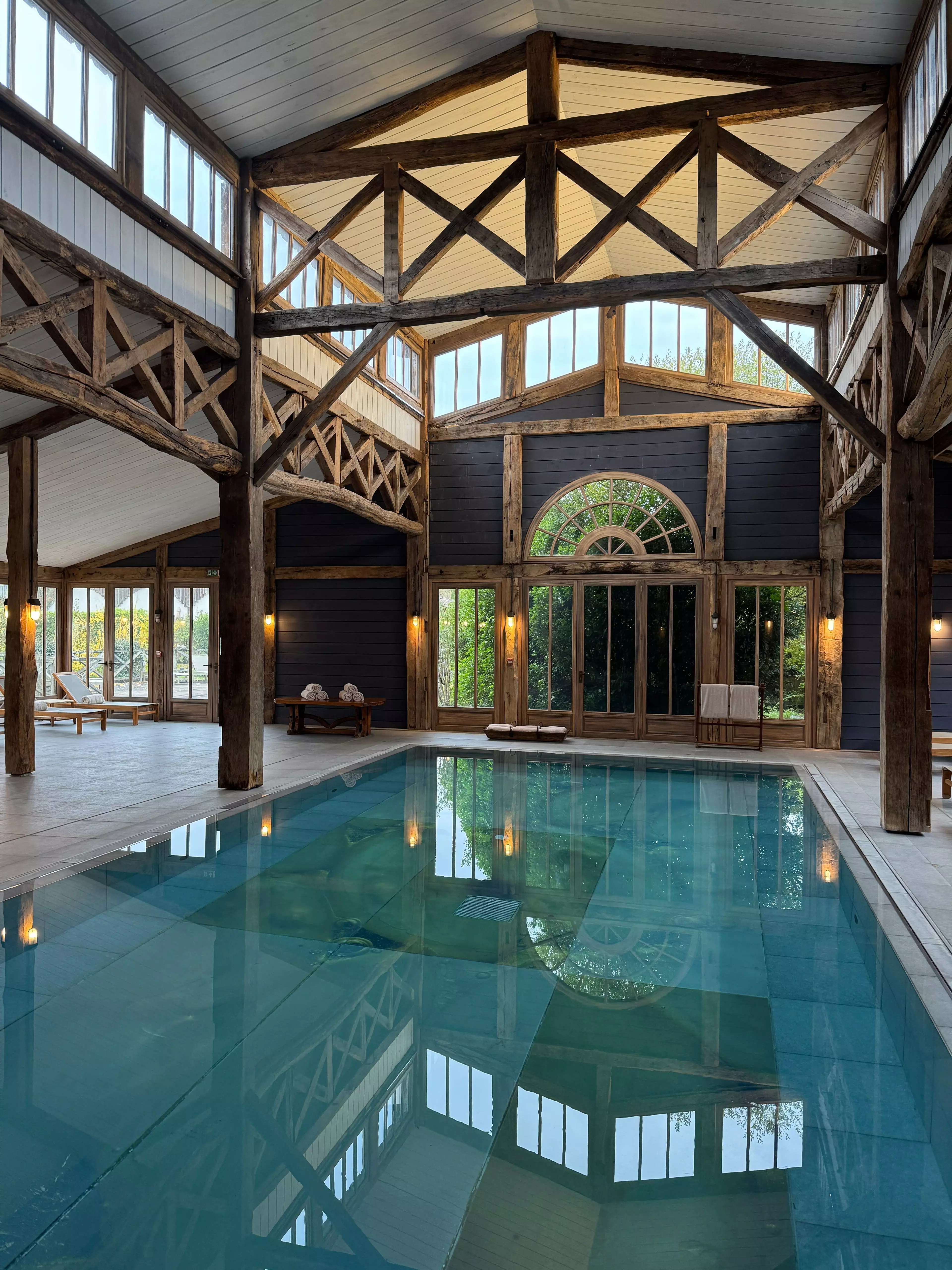 Les Sources de Caudalie Pool