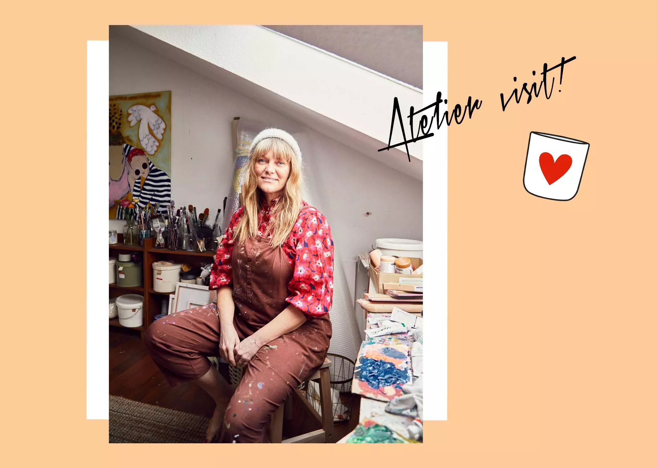 Ein Atelierbesuch bei Malerin Ina Cierniak - femtastics