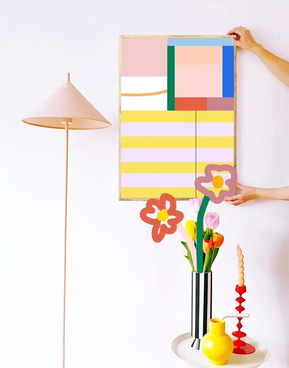 Gute Laune zum Aufhängen: Kunst von Ines Keck.