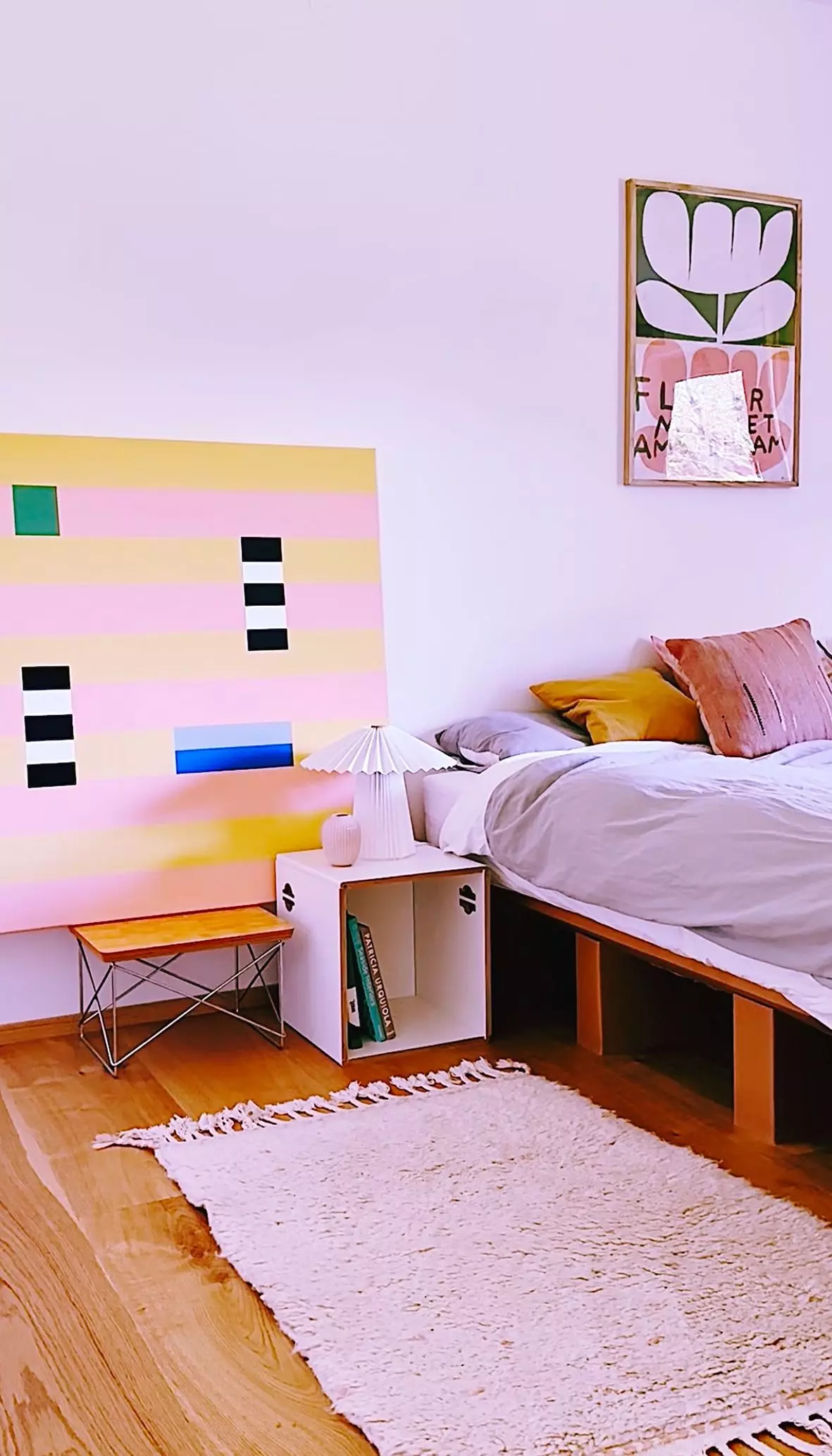 Ein Ort des Rückzugs: das Schlafzimmer von Ines Keck.