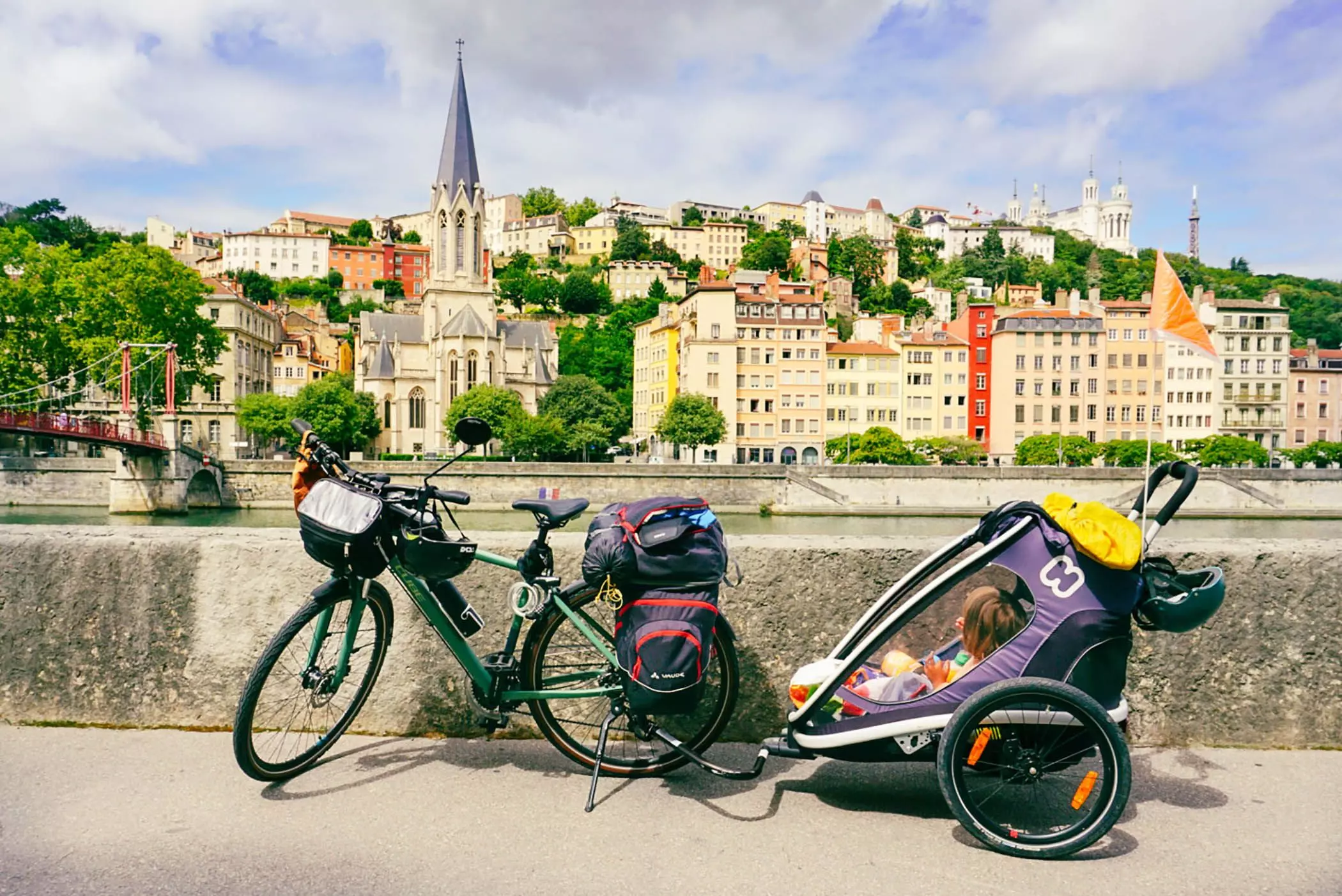 Jasmin Böhm und ihr Sohn reisen mit dem Fahrrad - femtastics
