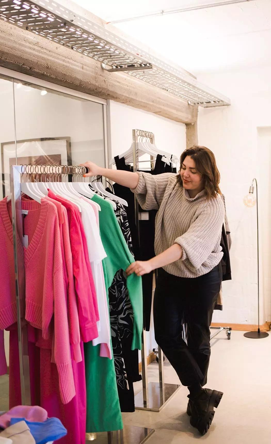 Julia Holtzheimer vom Eco-Fashion-Label "Jan 'n June" mit ihrer nachhaltigen Mode - femtastics
