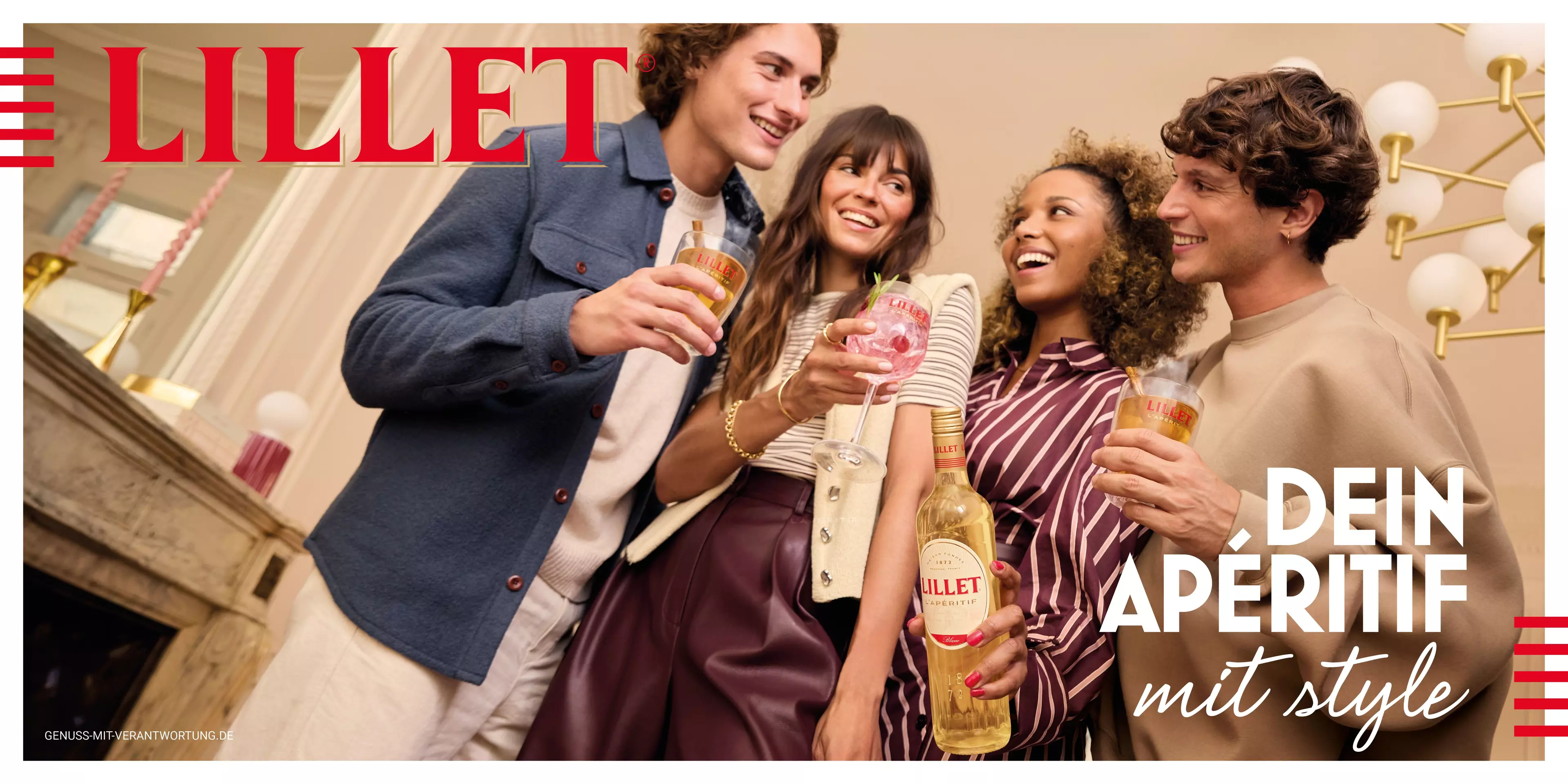 Lillet Key Visual Winter 2025