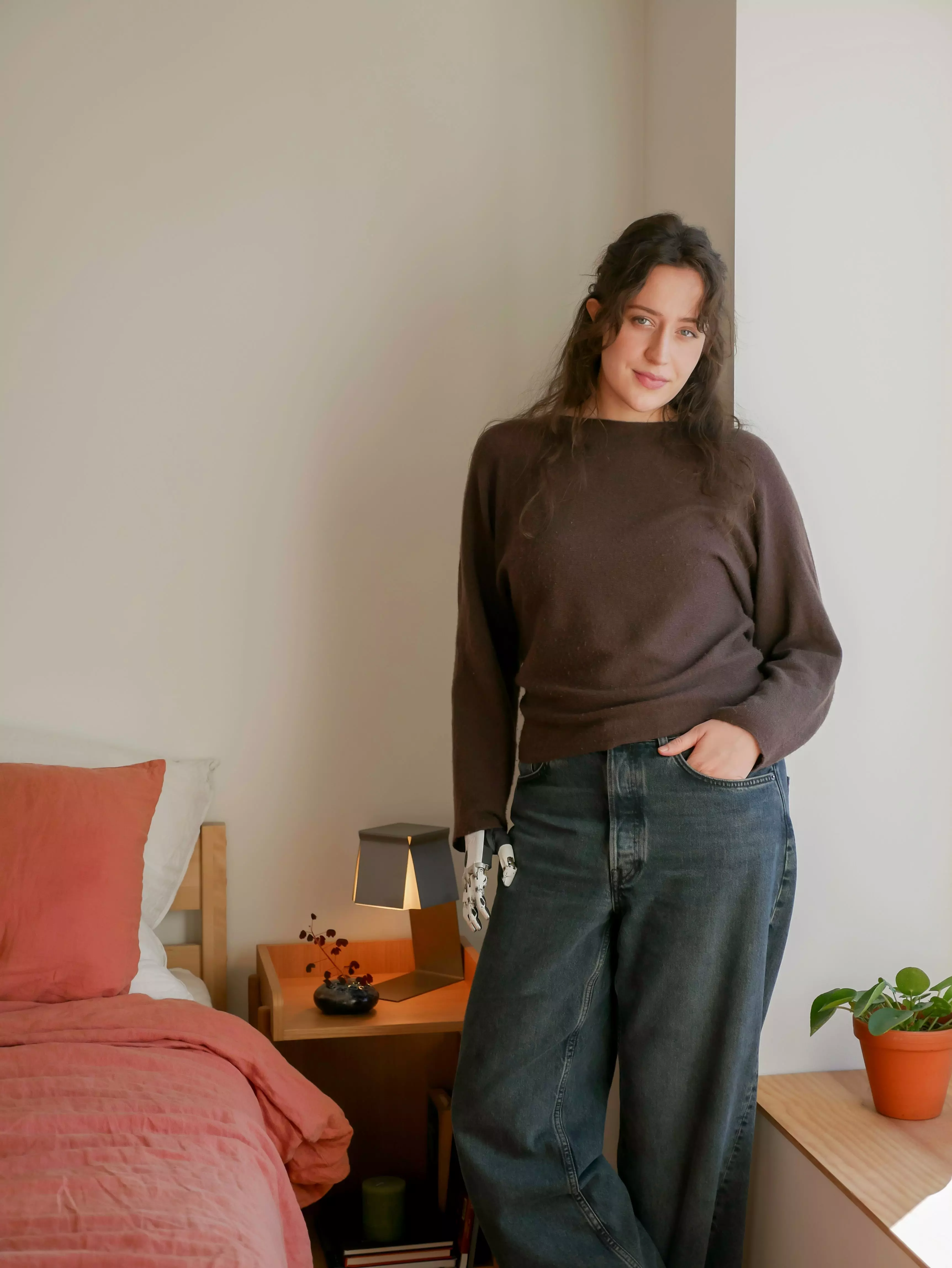 Architektin Lara Joy in ihrer 55-qm-Wohnung in Kopenhagen.