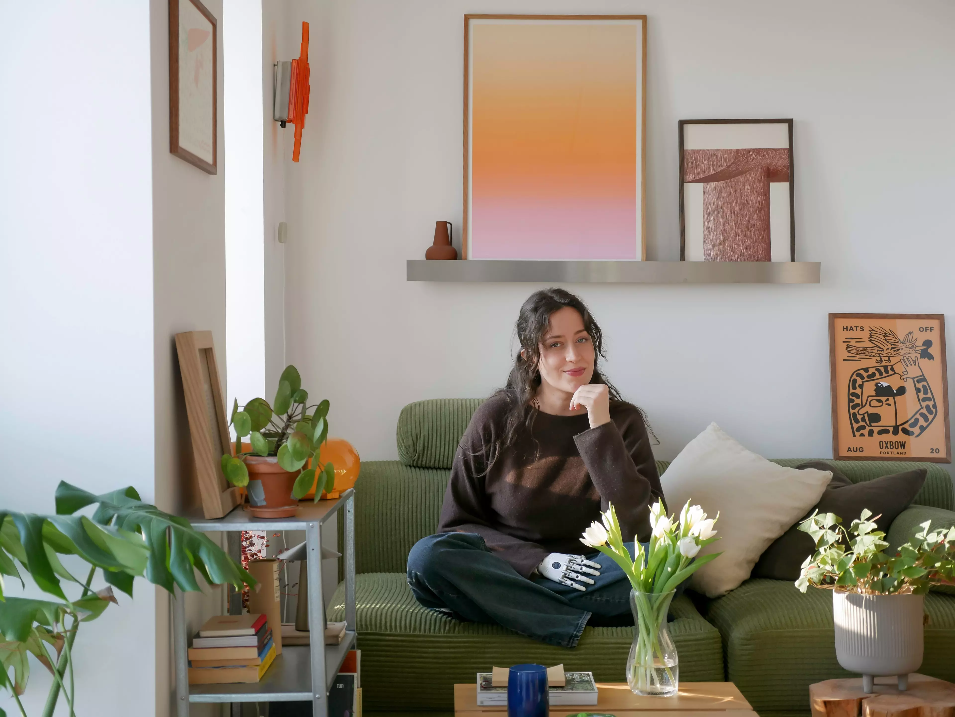 Zu zweit auf 55 Quadratmetern: “Die besten Ideen entstehen, wenn etwas nicht geht”. Architektin Lara Joy über funktionales Design und Wohnen auf kleinem Raum.