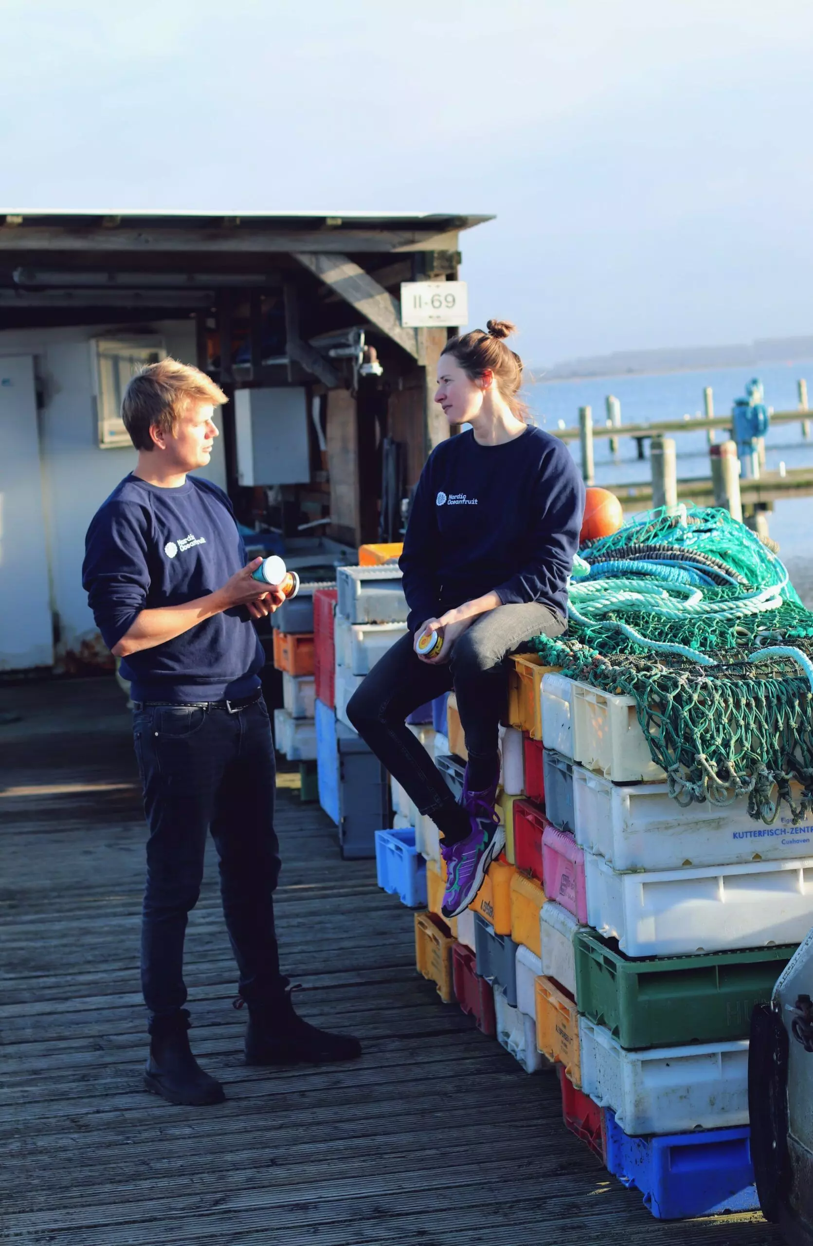 Deniz Fiçicioglu und Jacob von Manteuffel sind die Gründer*innen von "Nordic Oceanfruit" - femtastics