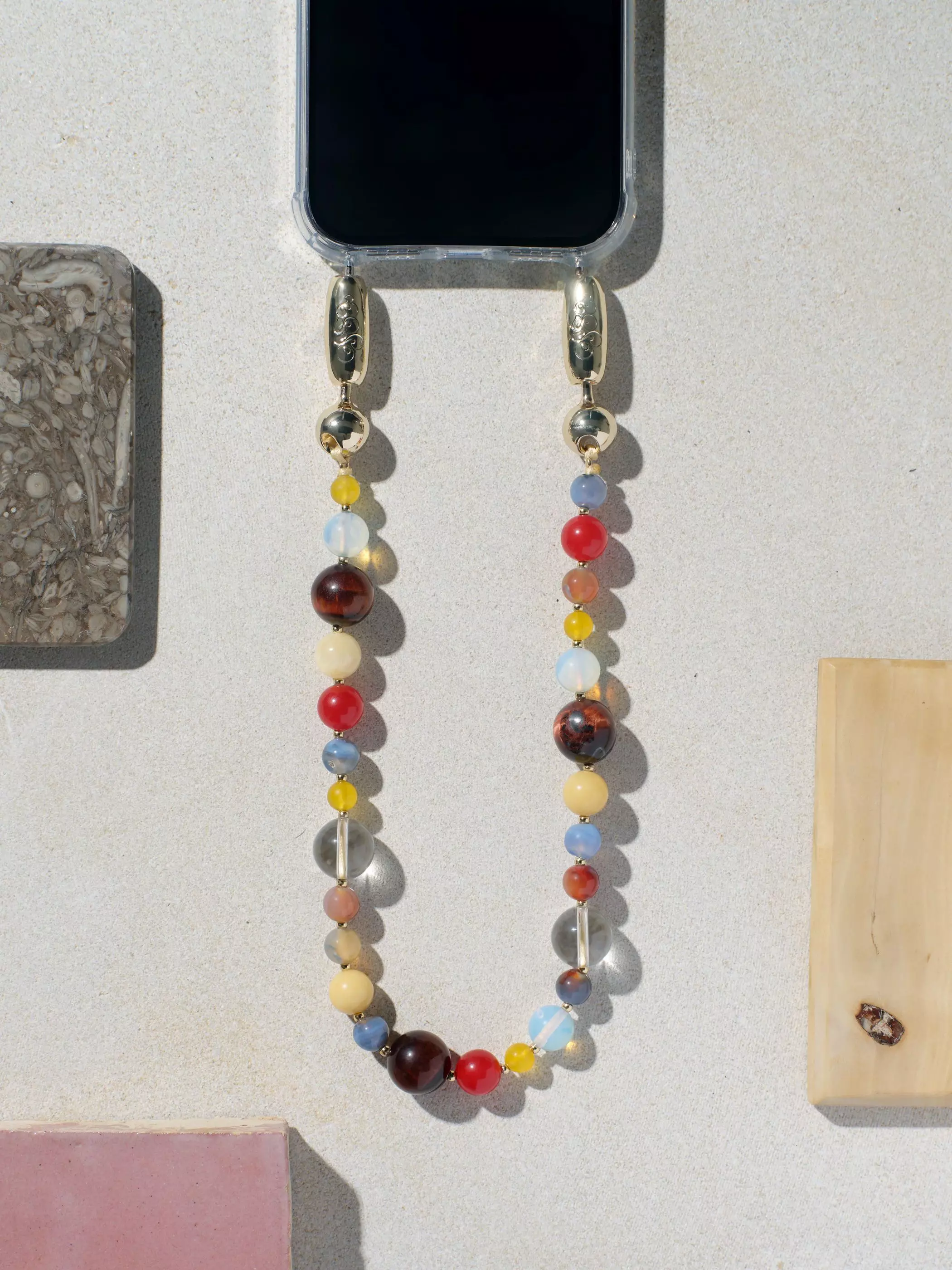 Ossa Phone Case mit Perlen