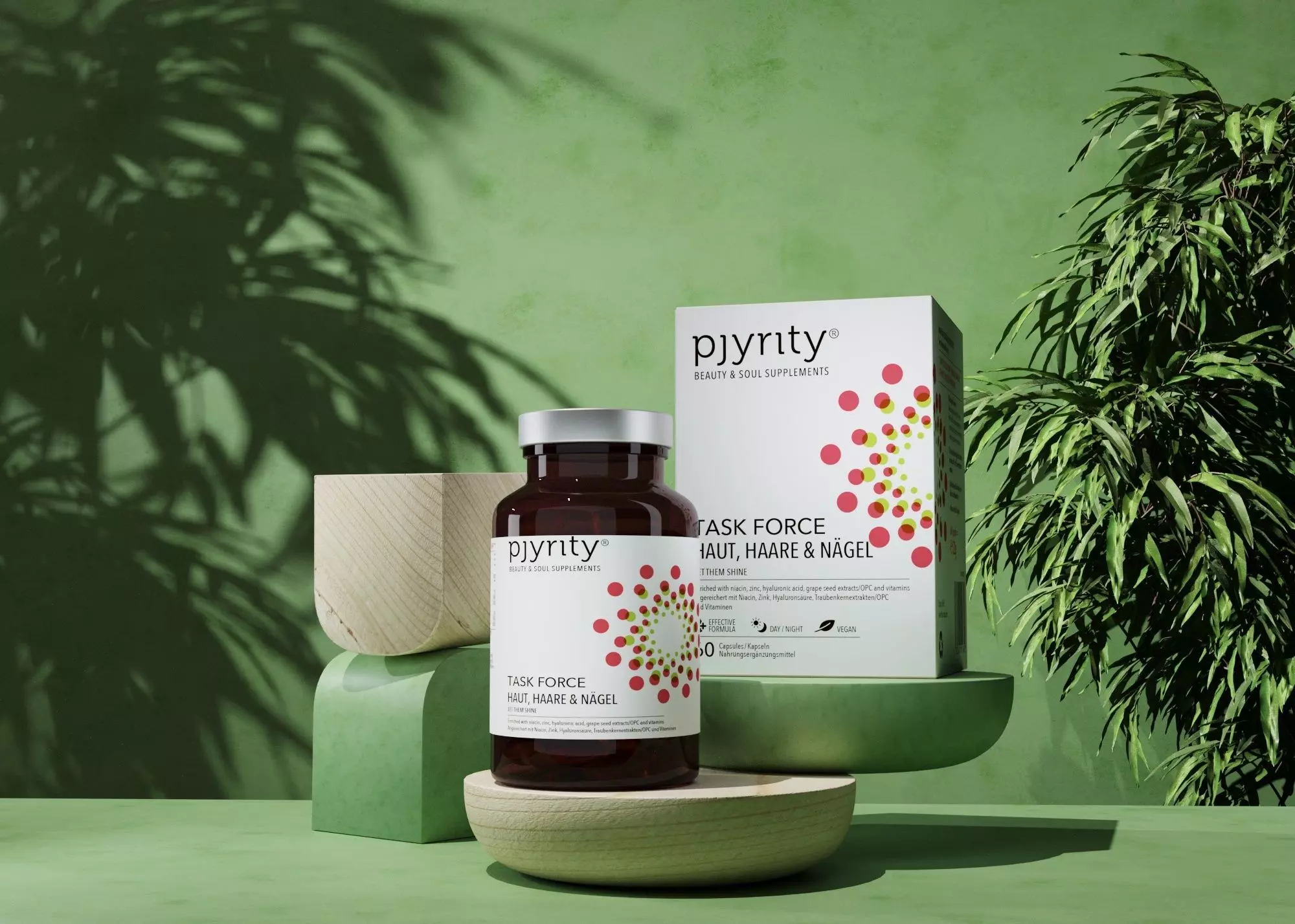 Nahrungsergänzungsmittel vom Label "pjyrity" - femtastics