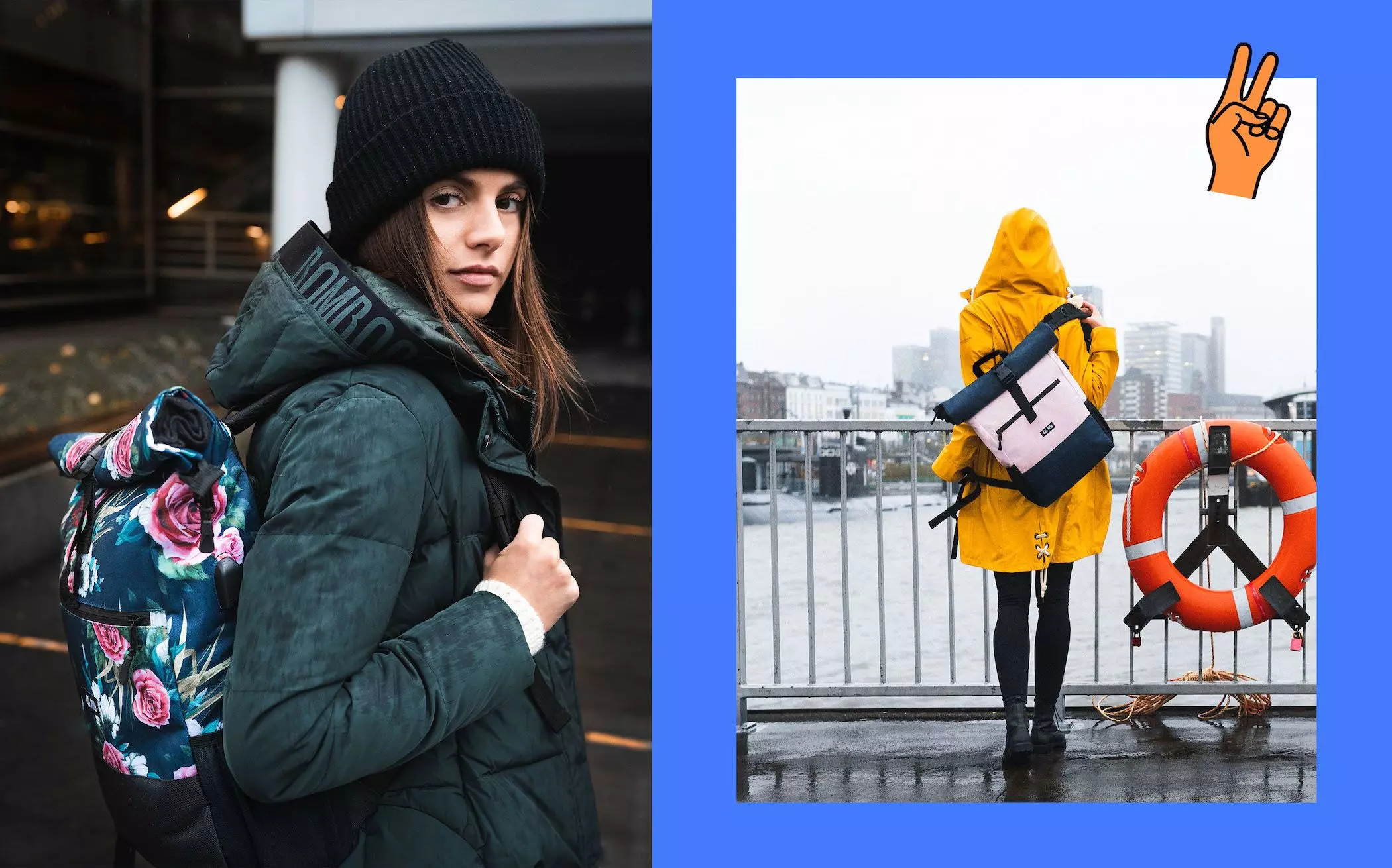 Rucksack-Frauen-Laptop