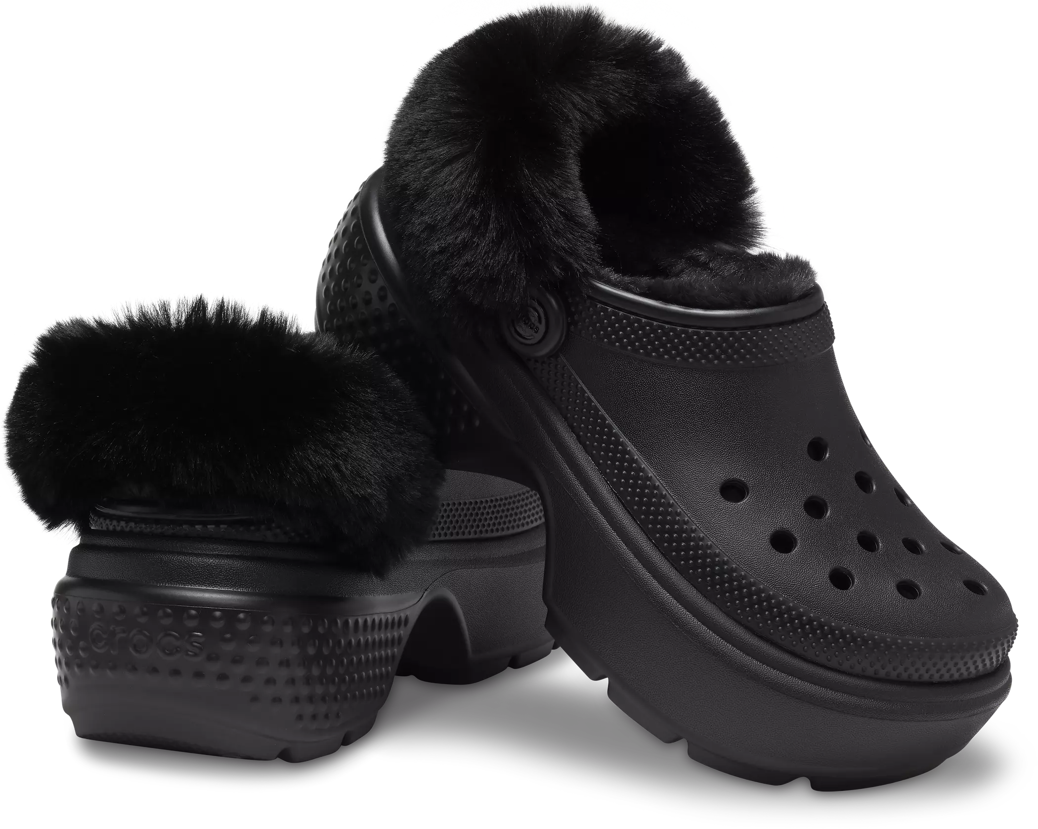 Stomp Lined Clog_Black_2