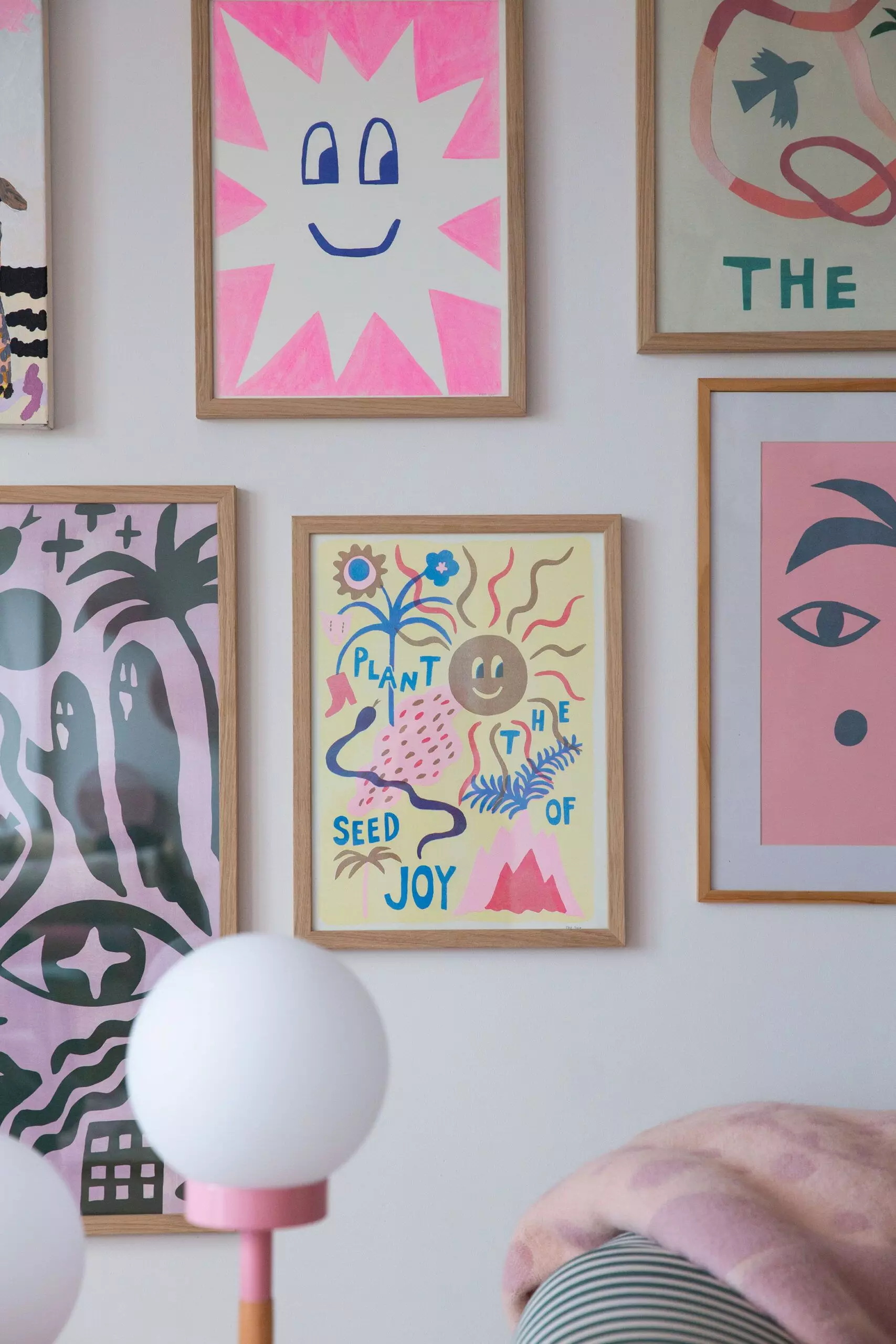 Das Poster "Plant the Seed of Joy" und weitere Werke vom Designer-Duo "Tropical Scandinavia" - femtastics