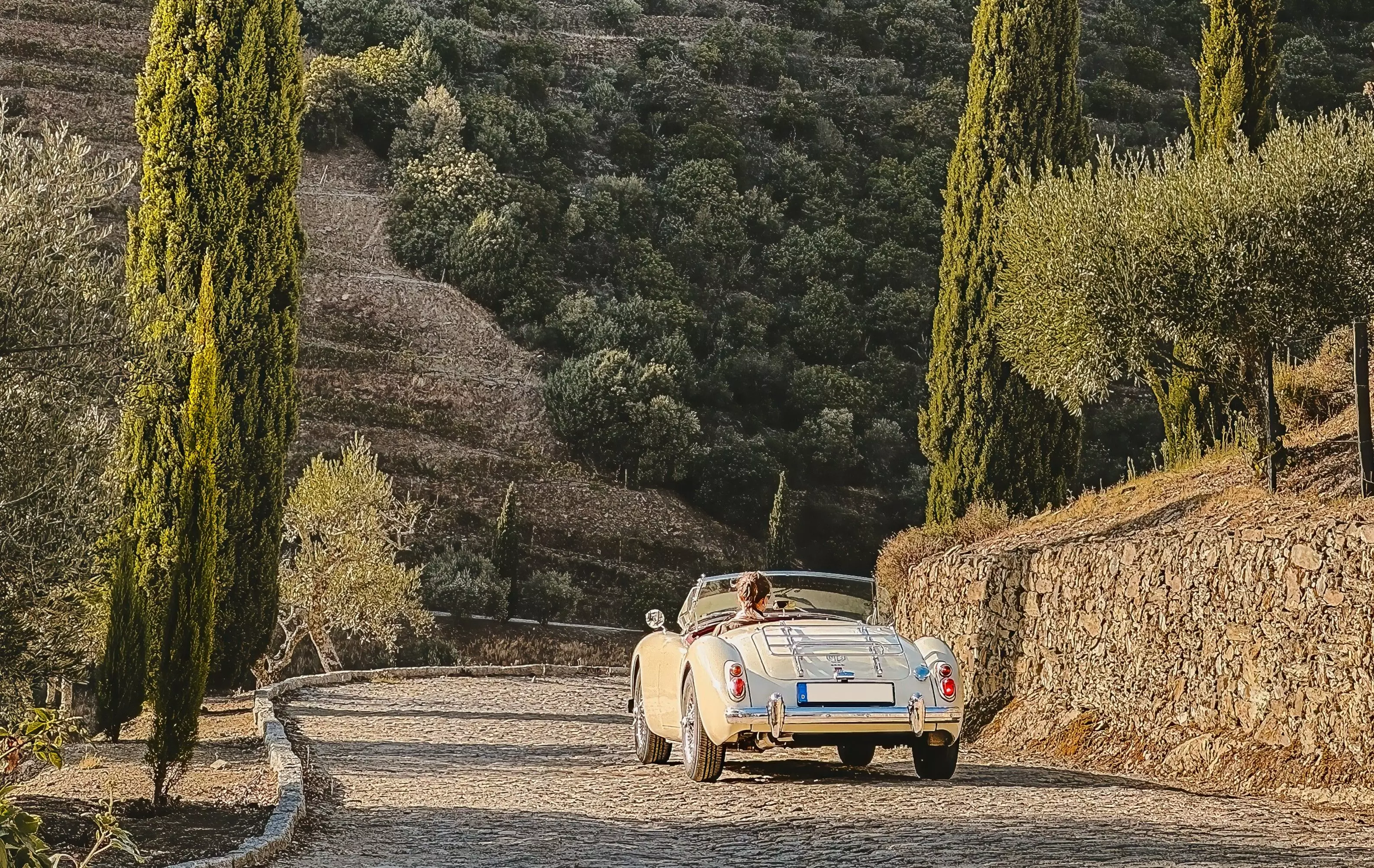 Vintage Tours Douro Tal mit dem Oldtimer
