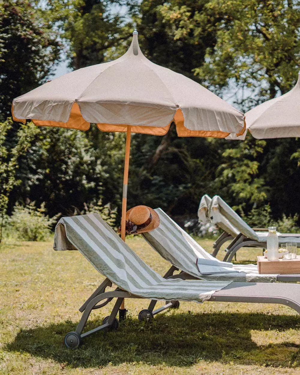 Foto Corte Pravecchio Garten mit Sonnenliege