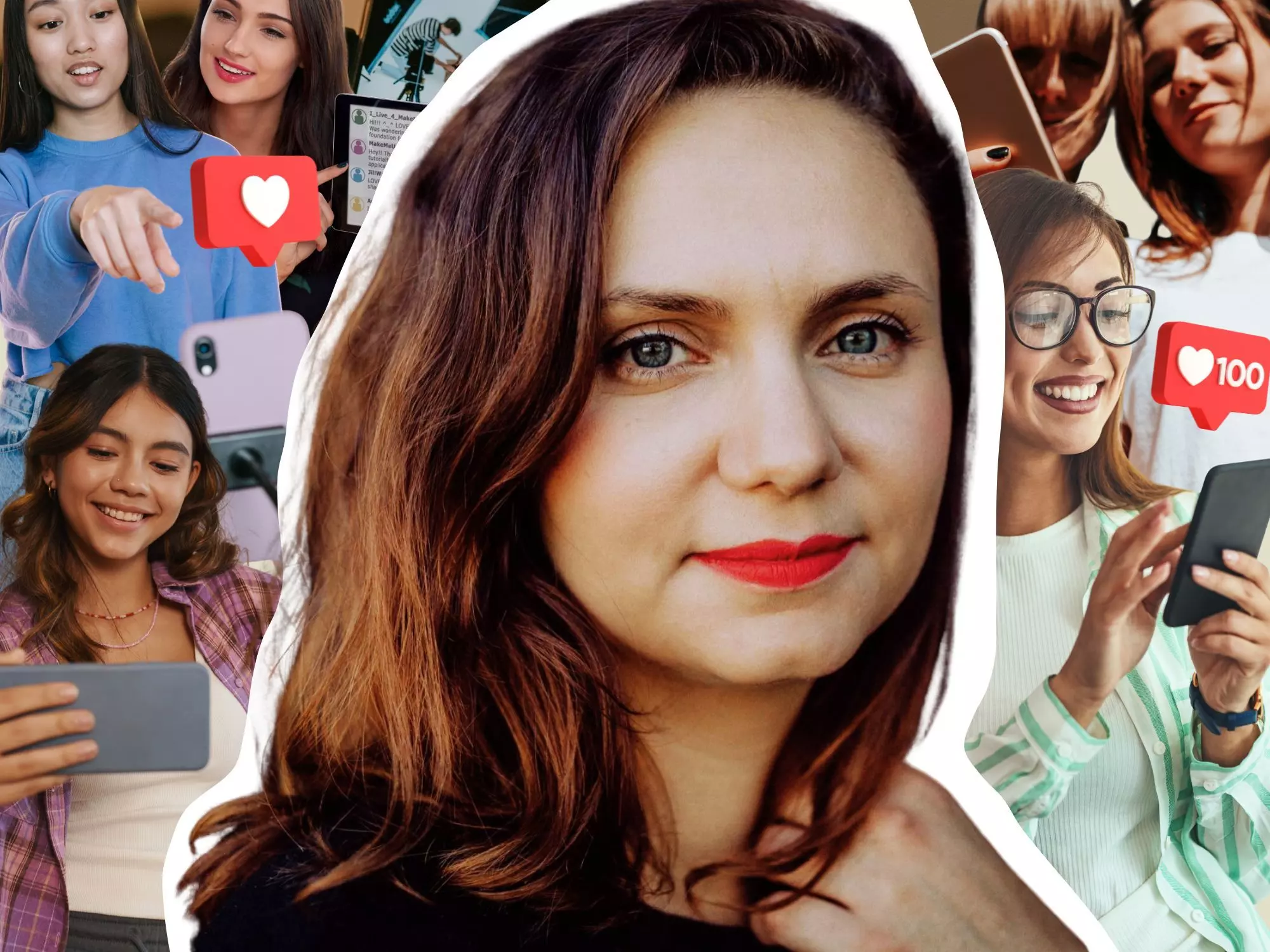 Alexandra Polunin kritisiert Social Media