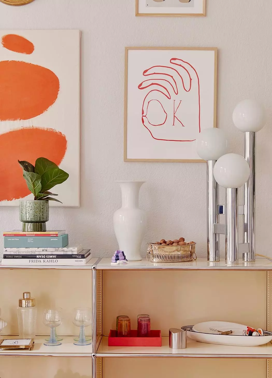 Kunst und Vintage im Zuhause von Leonie Pauls - femtastics