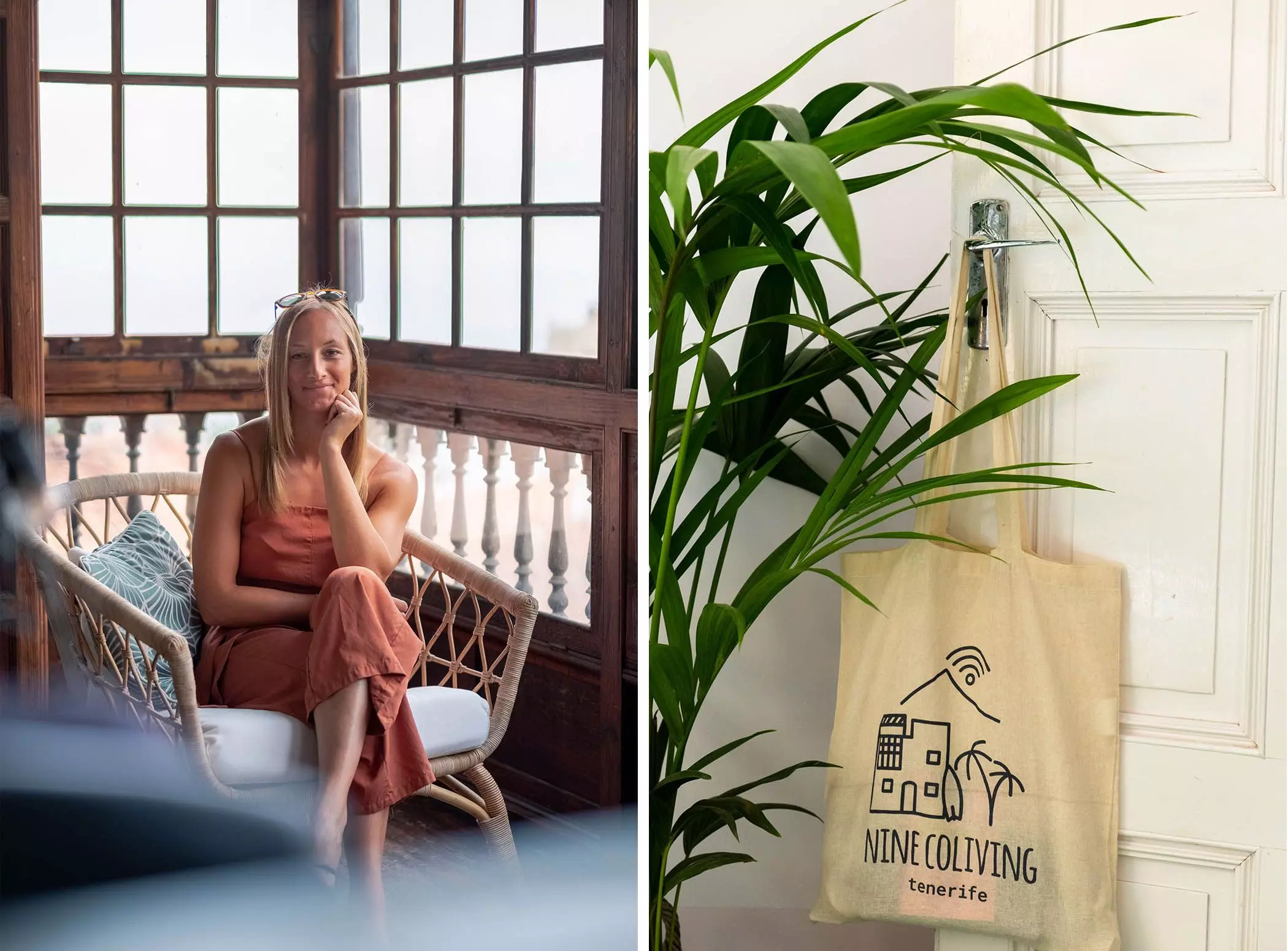 Anne Kuppens gründete das Co-Working-Space "Nine Coliving" auf Teneriffa - femtastics
