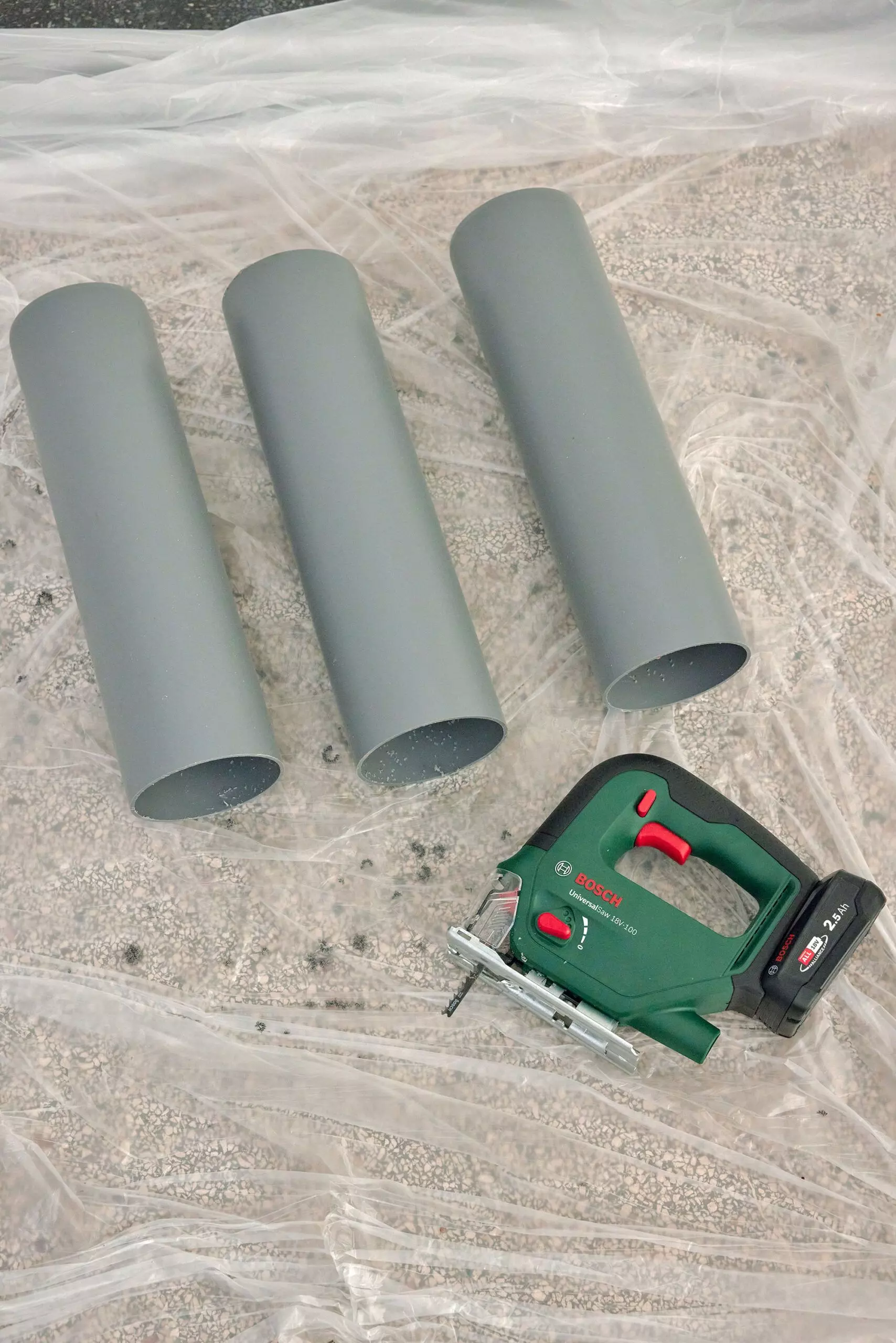 Abflussrohre für DIY-Tisch - femtastics