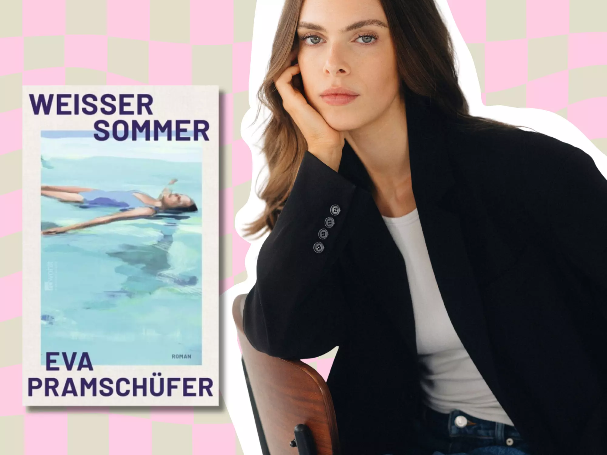 Grafik Eva Pramschuefer Weisser Sommer