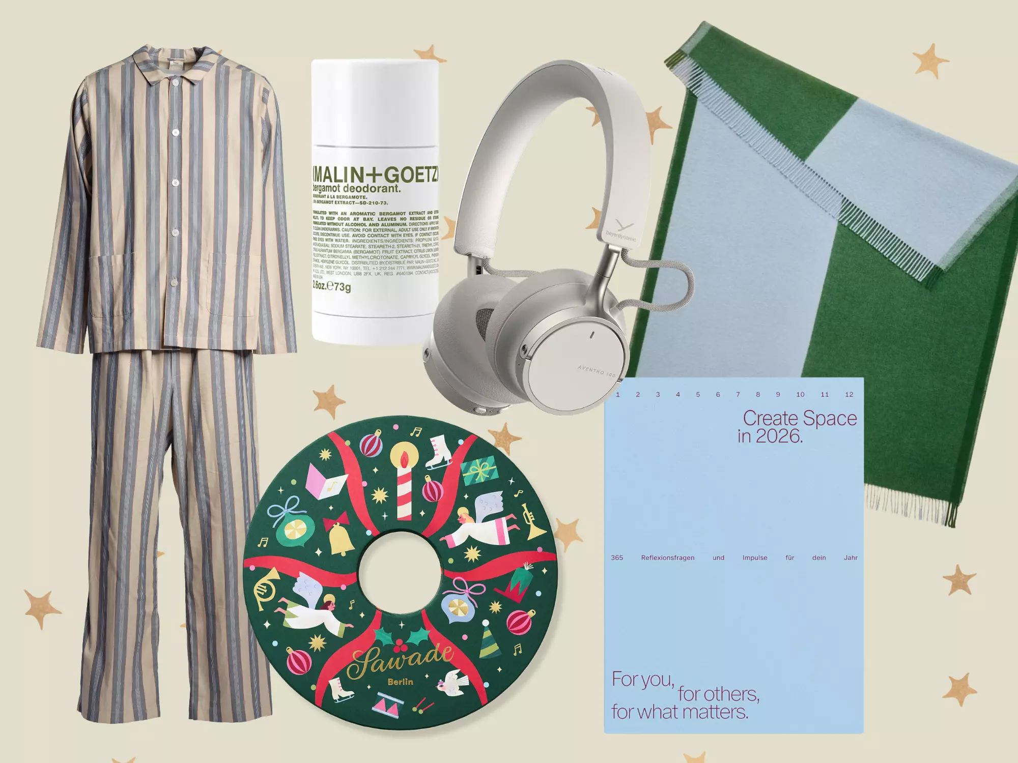 Collage Geschenke für Menschen, die alles haben