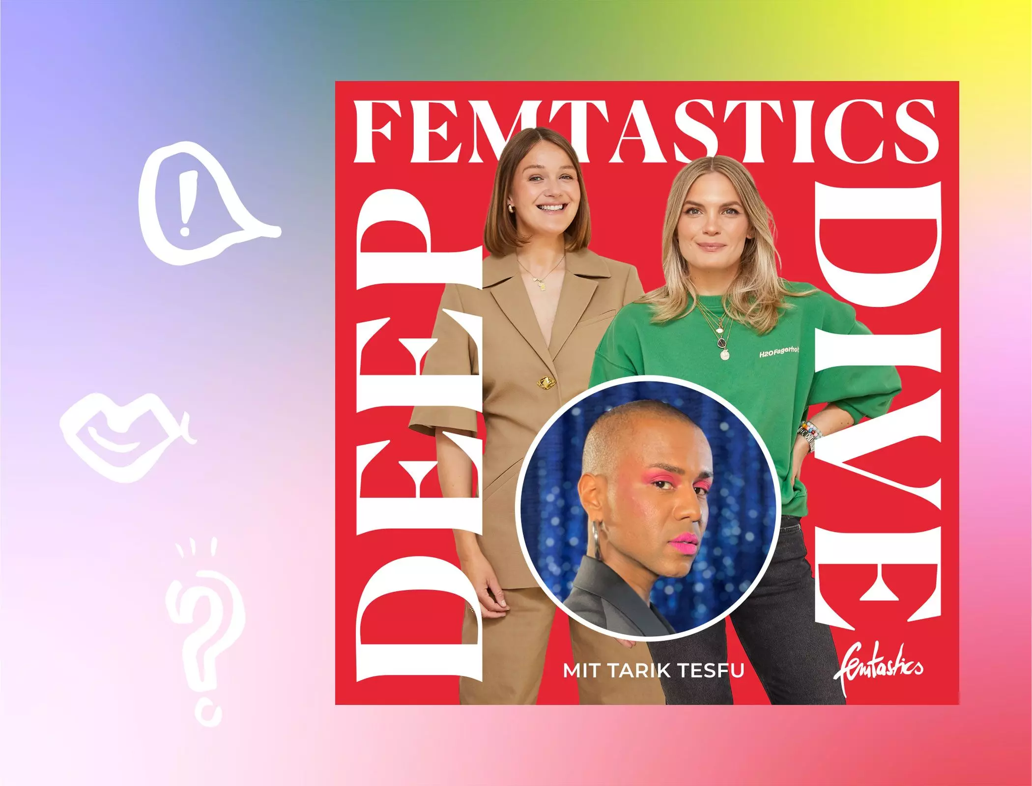 "femtastics Deep Dive" Cover mit Tarik Tesfu – femtastics