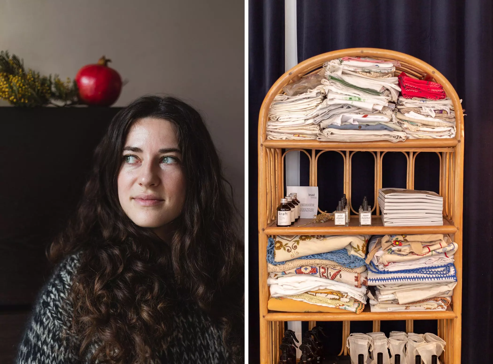 Portraitfoto von Isabelle Mann und ihre Modekreationen - femtastics