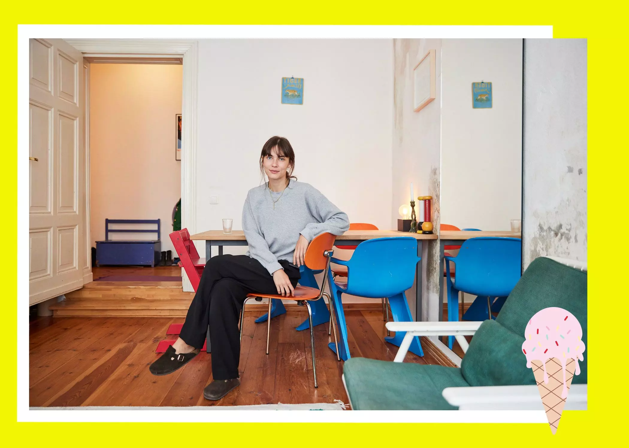 Isis Maria Niedecken in ihrer Wohnung | femtastics