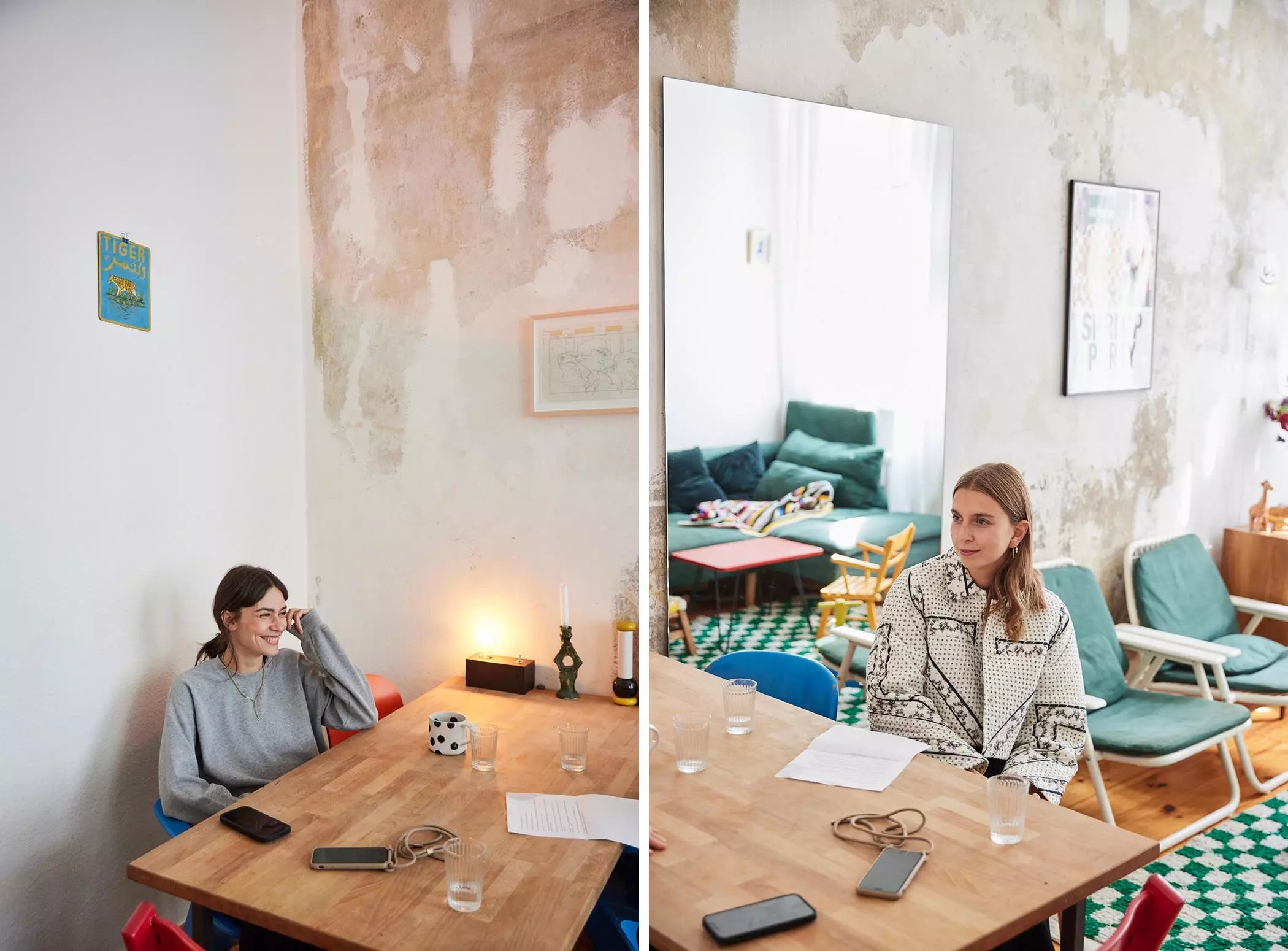 Isis Maria Niedecken in ihrer Wohnung | femtastics