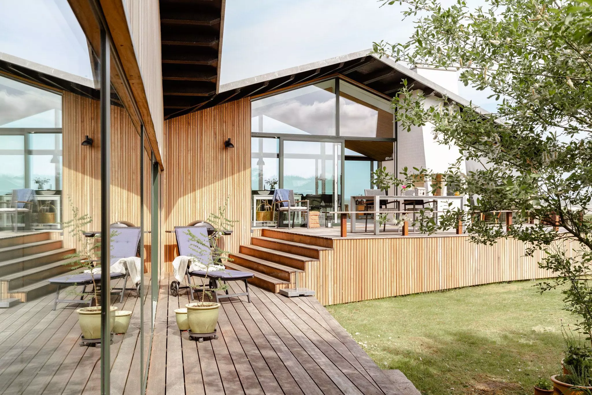 Ferienhaus am Meer in Dänemark mit großem Fenster - femtastics