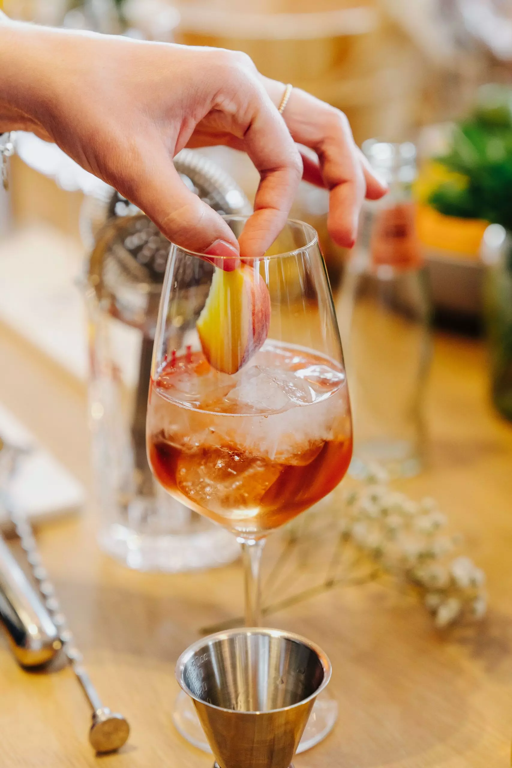 Lillet Aperitif im Glas - femtastics