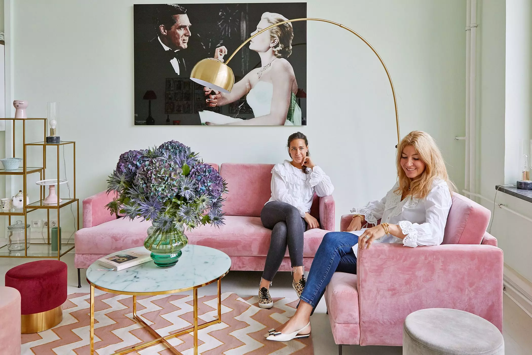 Die Gründerinnen der Hamburger PR-Agentur "Mrs. Politely DELICIOUS" sind Yasmin von Schlieffen-Nannen und Frederike-Ottilie Schmidt - femtastics