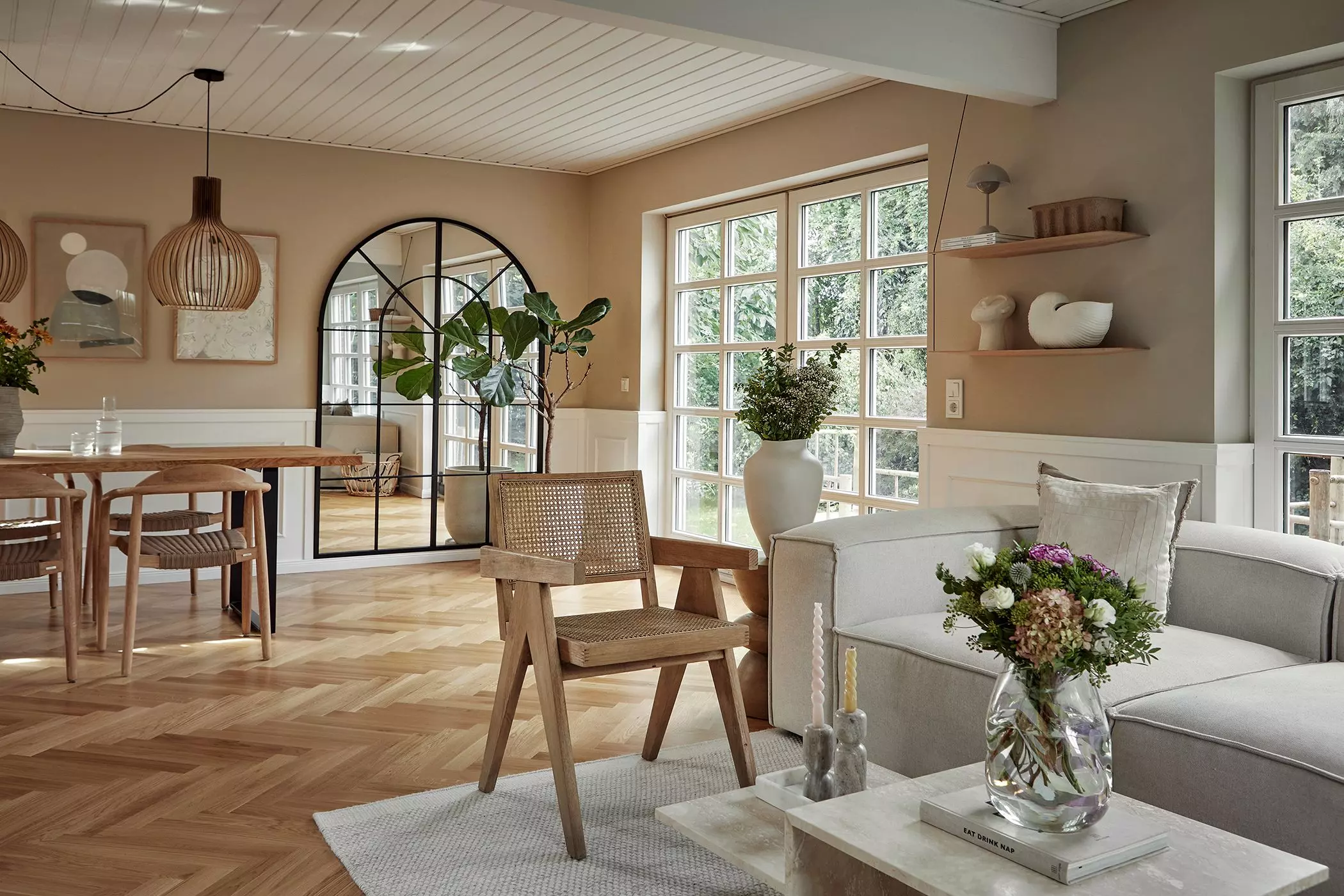 Das Wohnzimmer von Interior-Instagrammerin Sandra Schang | femtastics