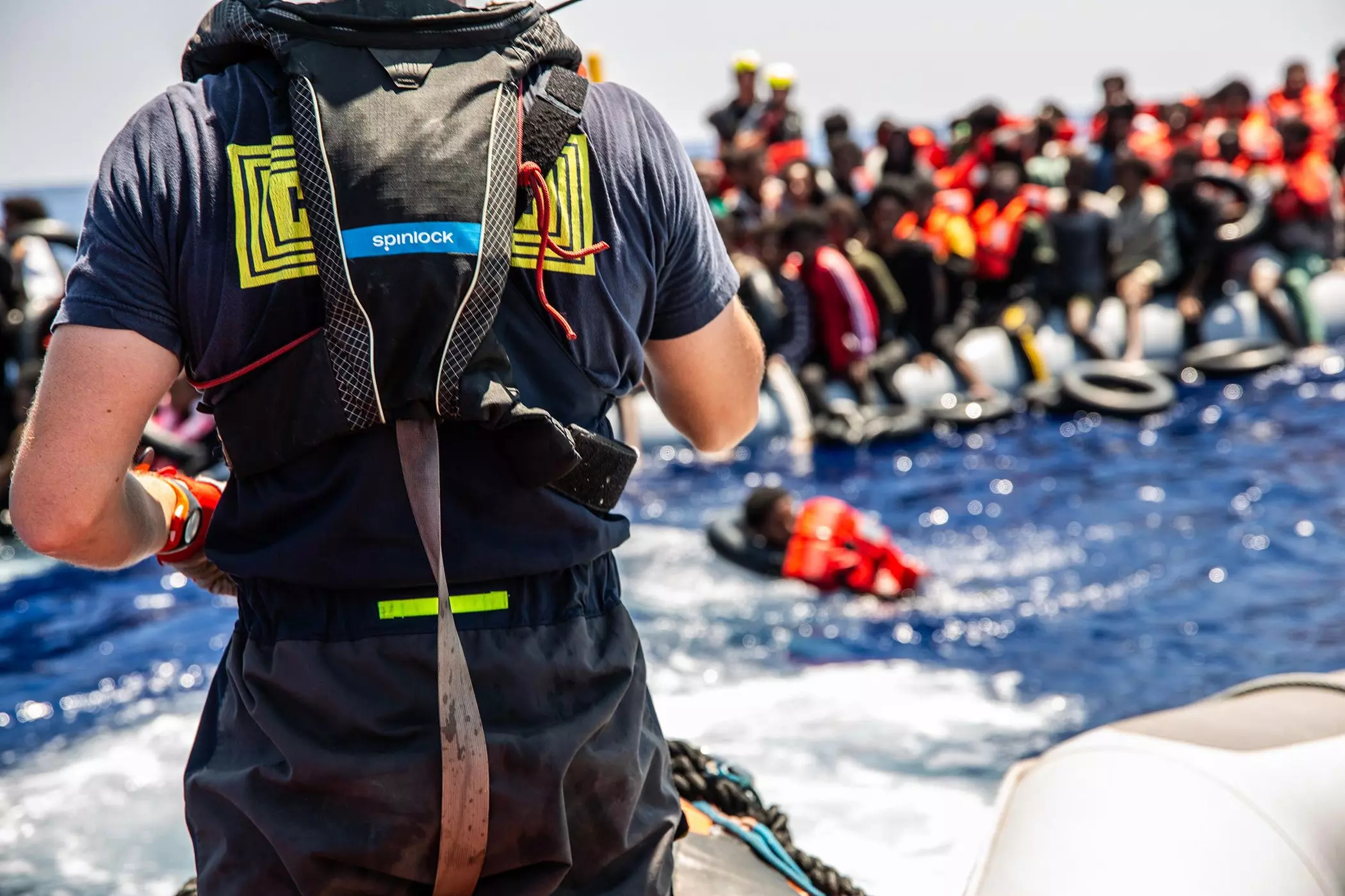 Seenotrettung auf dem Mittelmeer