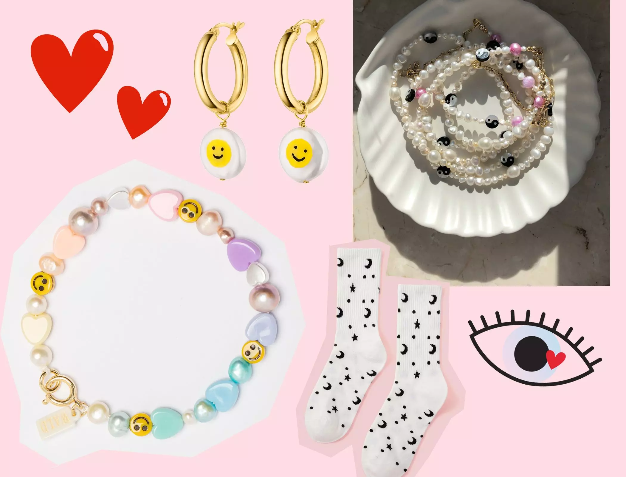 femtastics-Smiley-Yin-Yang-Schmuck