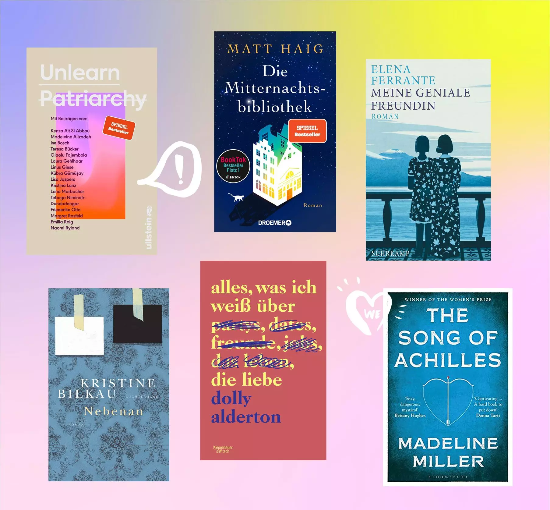 Sommerbücher als Buchtipp bei femtastics