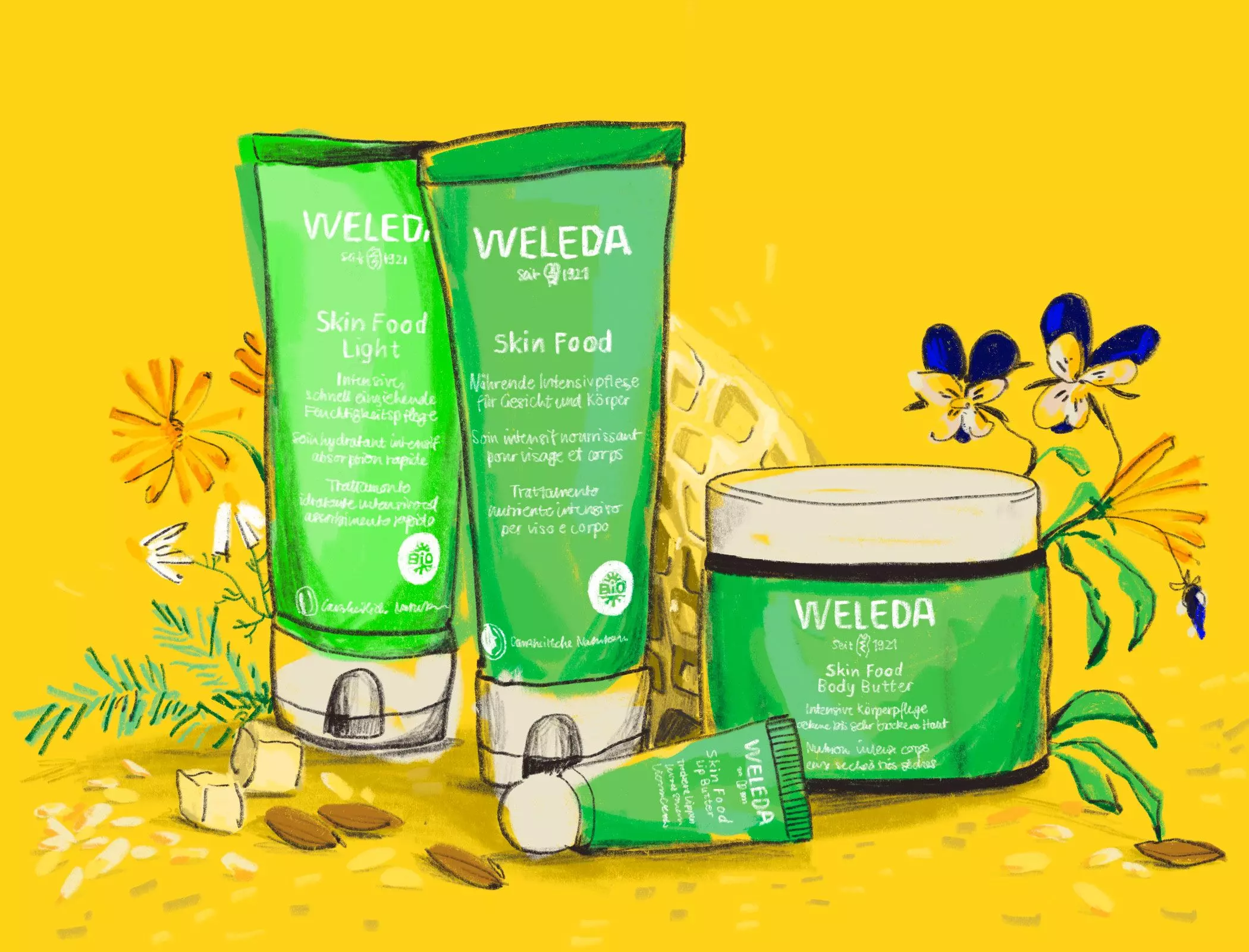 femtastics-Weleda-Skin-Food-Pflege