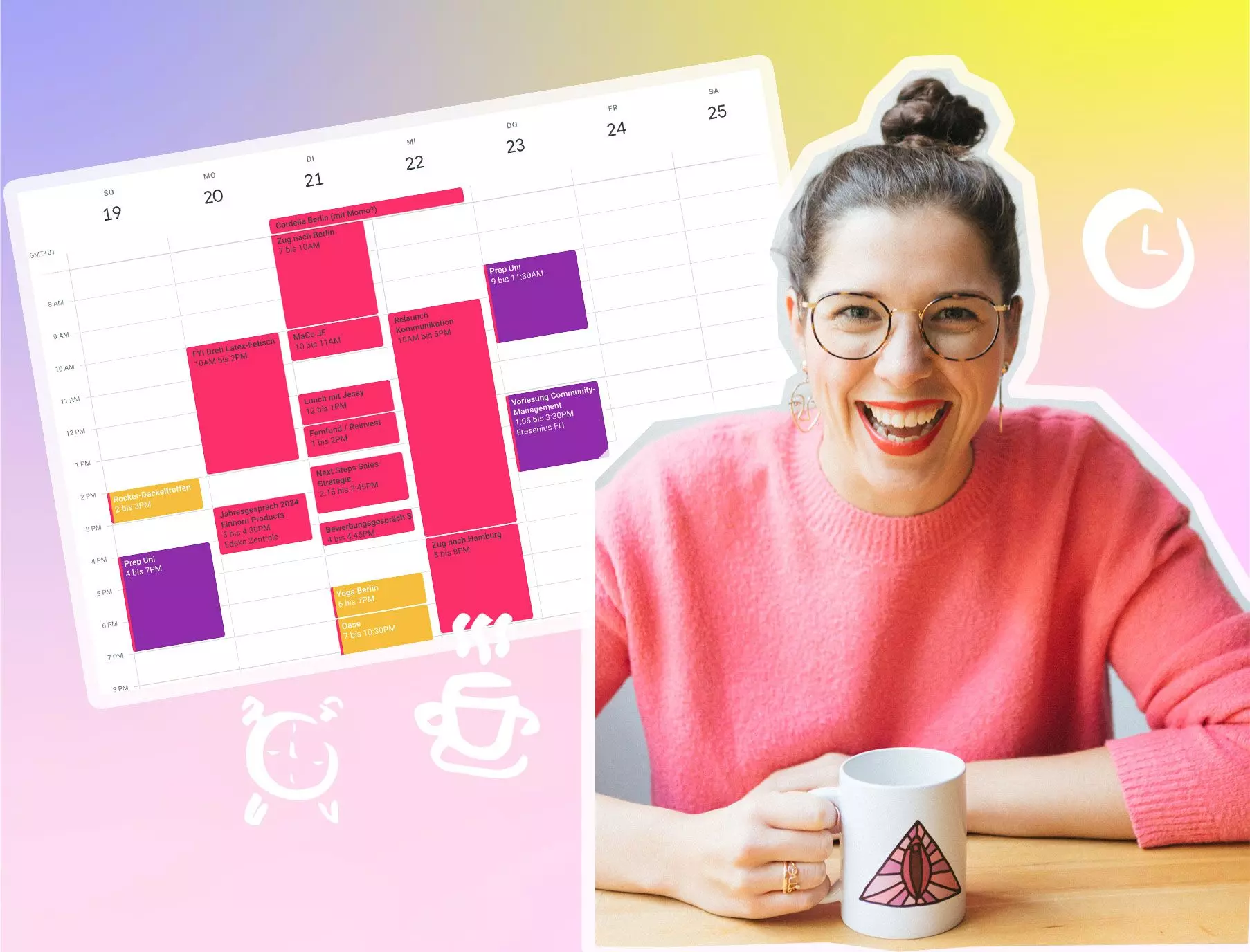 Cordelia Roeders-Arnold und ihr Kalender – femtastics