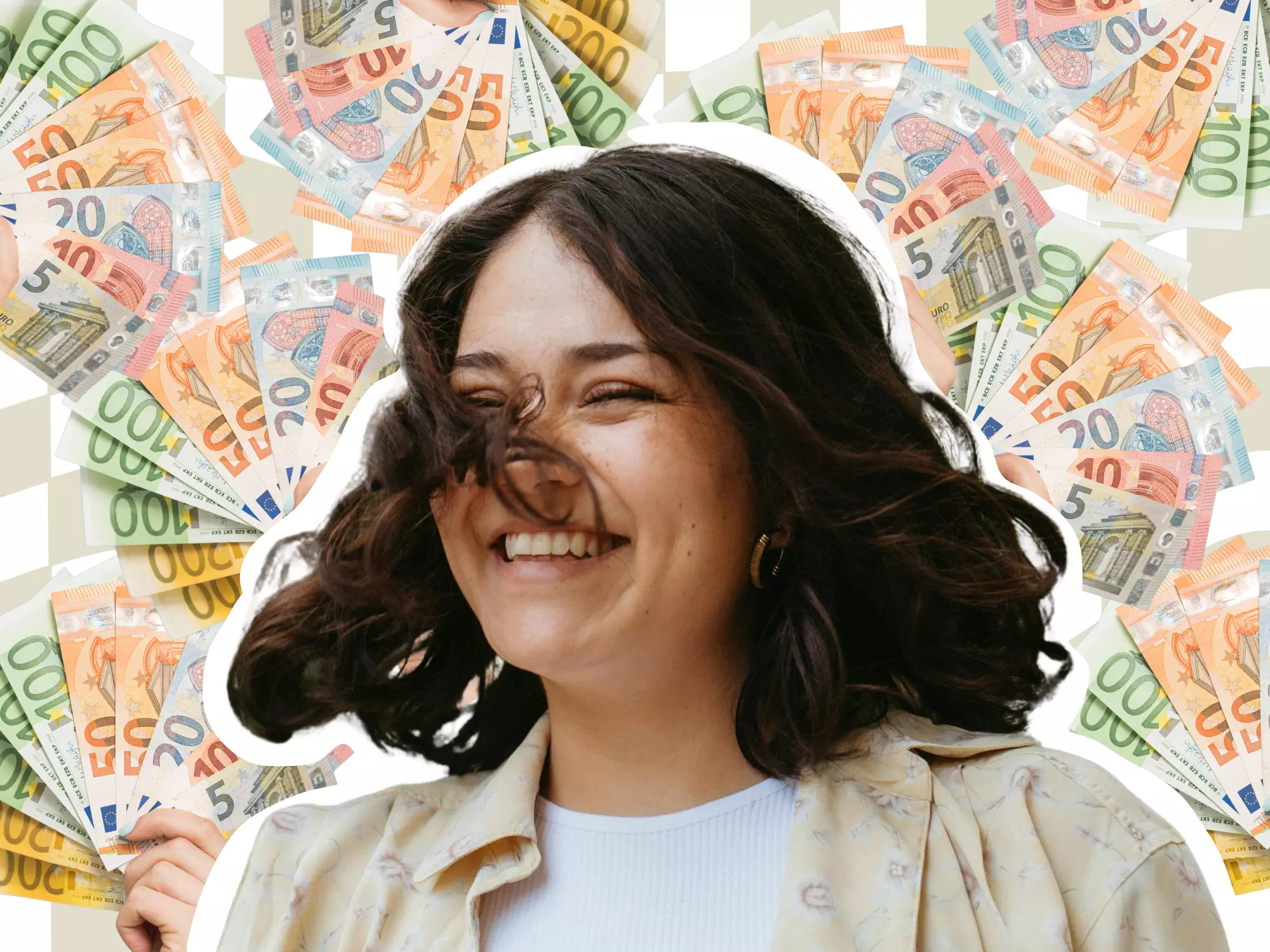 Collage gesunde Routinen Finanzen