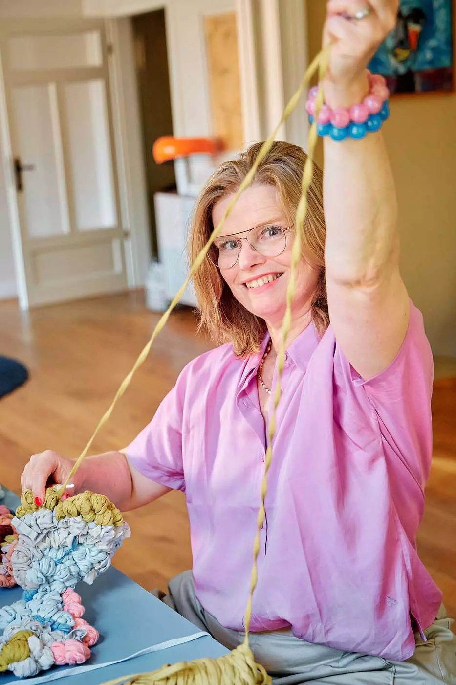 Eva Kaiser Handarbeit Kunst