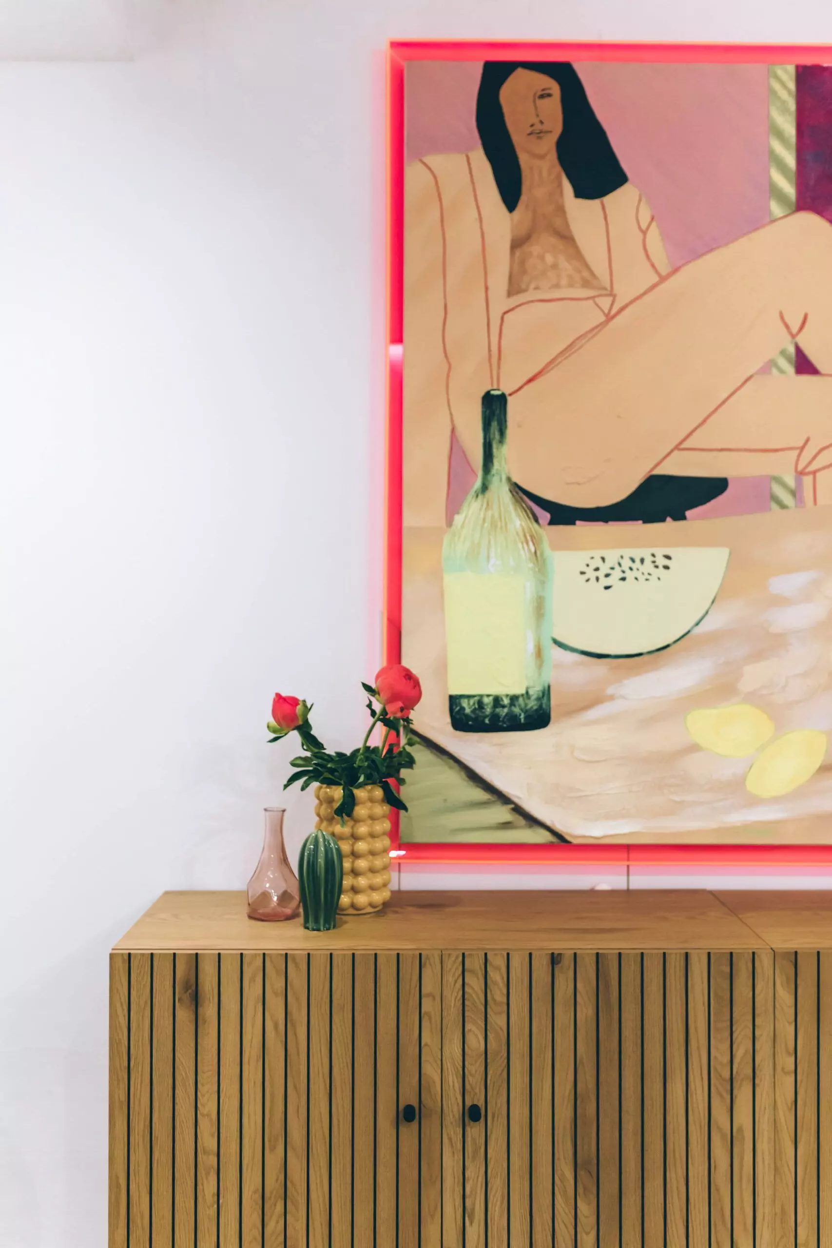 Highboard im Office von Melly Schütze von nushu - femtastics