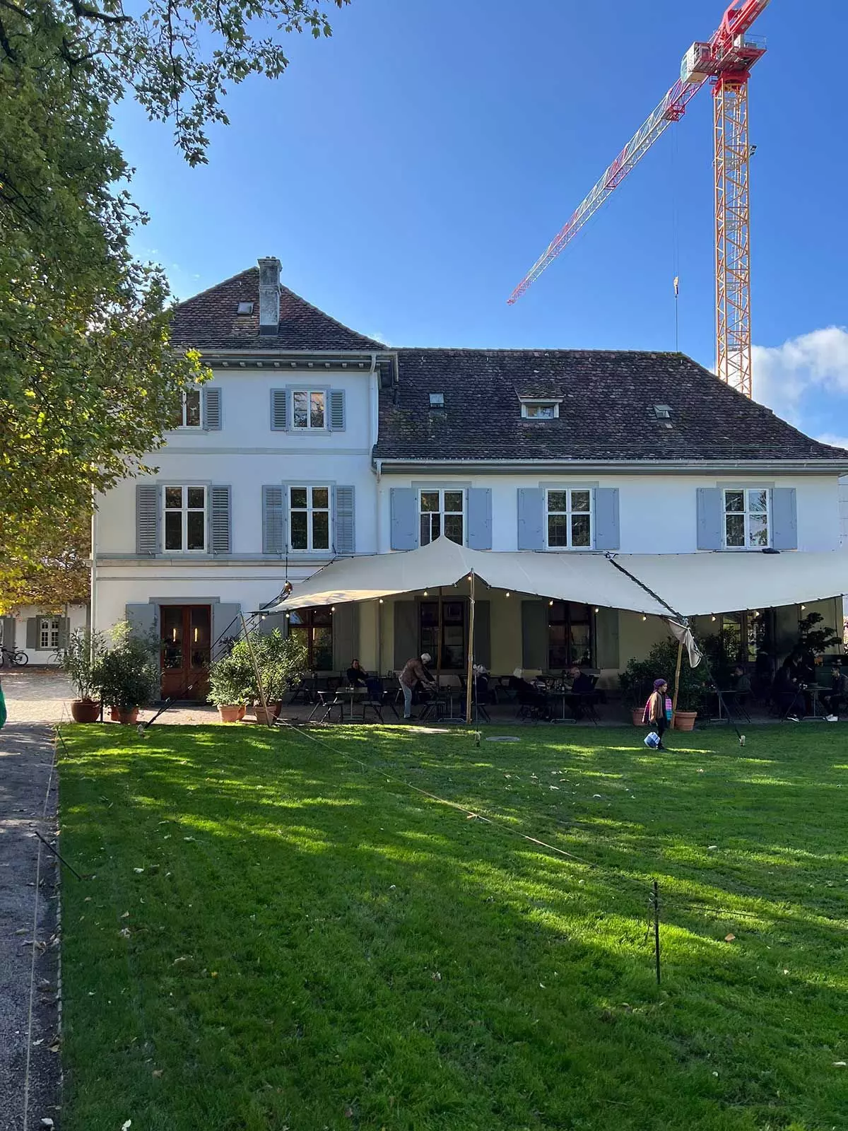 Restaurant bei der Fondation Beyeler