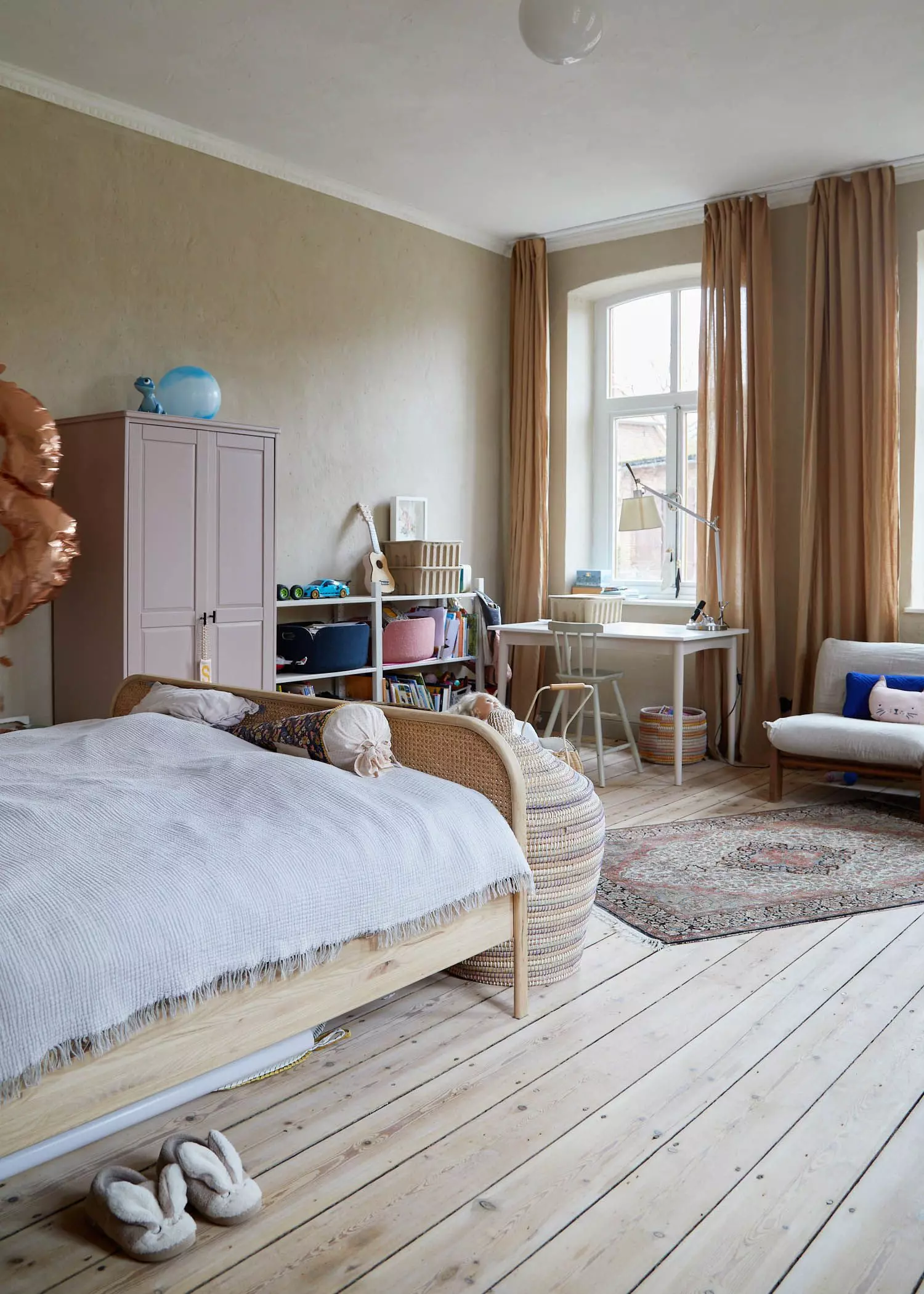 Kinderzimmer im sanierten Resthof von Inga Günther - femtastics