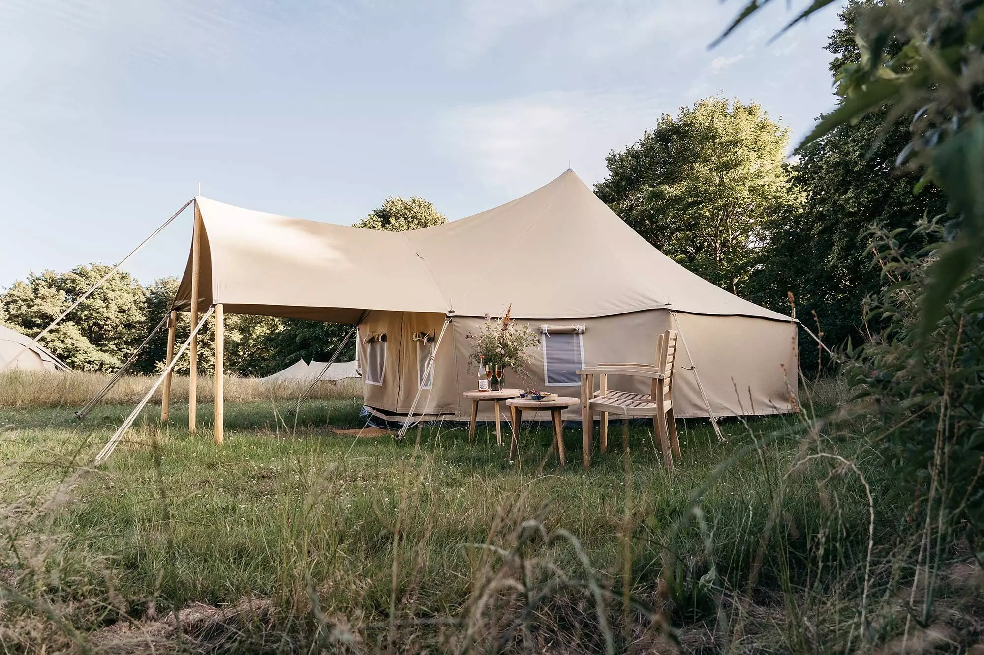 Glamping im Møns Klint Resort