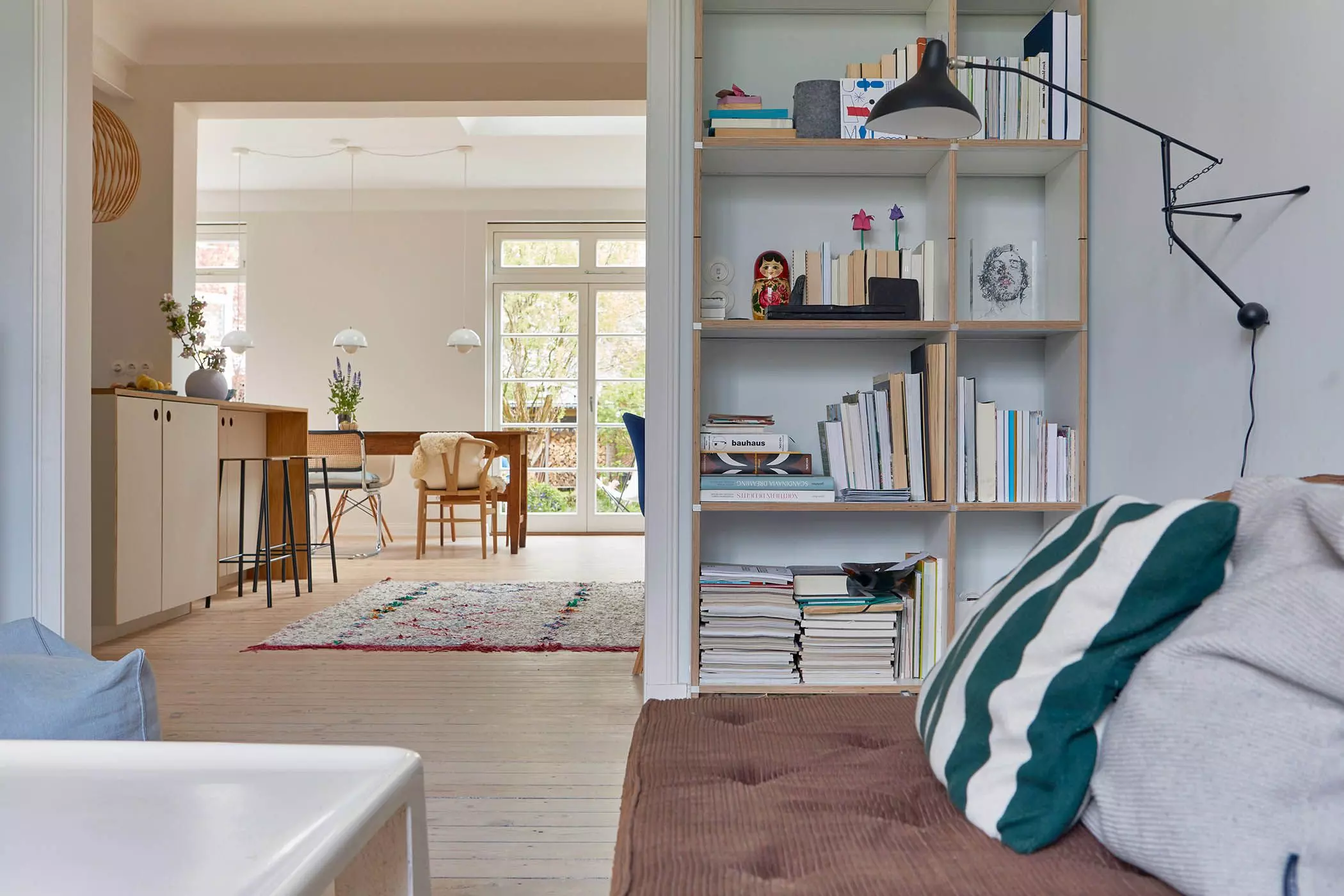 Gemütliche Leseecke im Wohnzimmer von Susan Smollich - femtastics