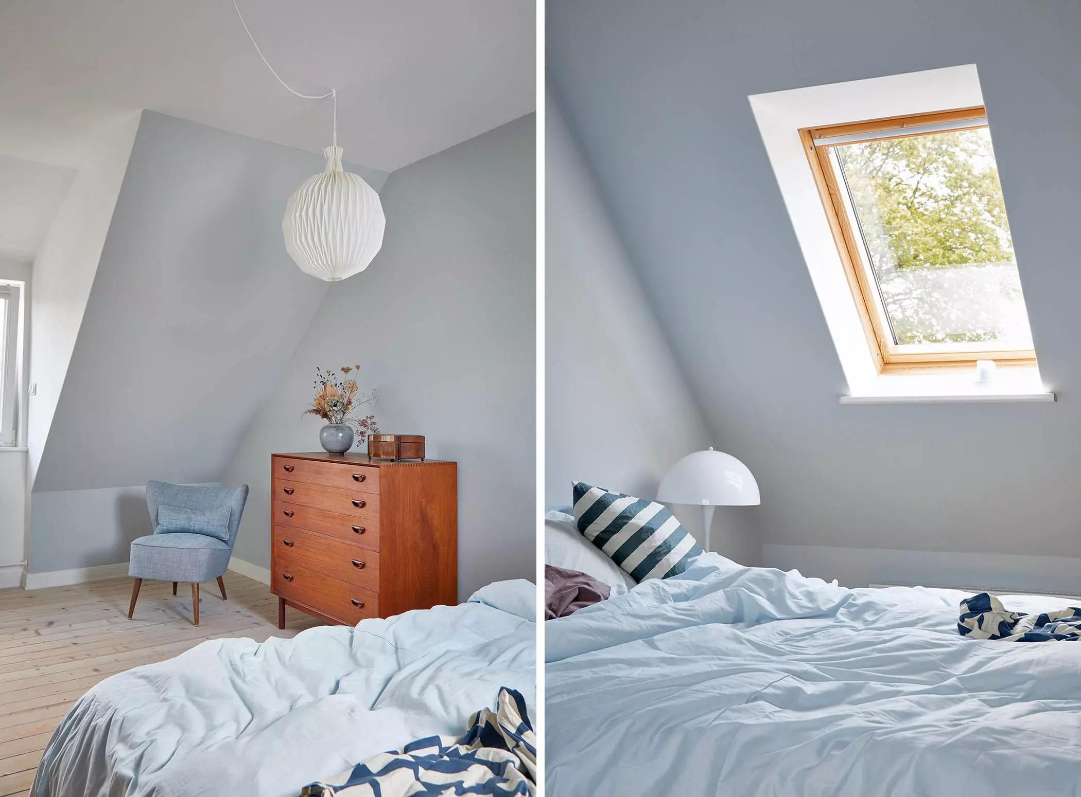 Schlafzimmer im Haus von Susan Smollich - femtastics