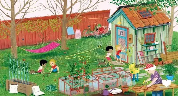 "Kalle und Elsa gehen klettern"