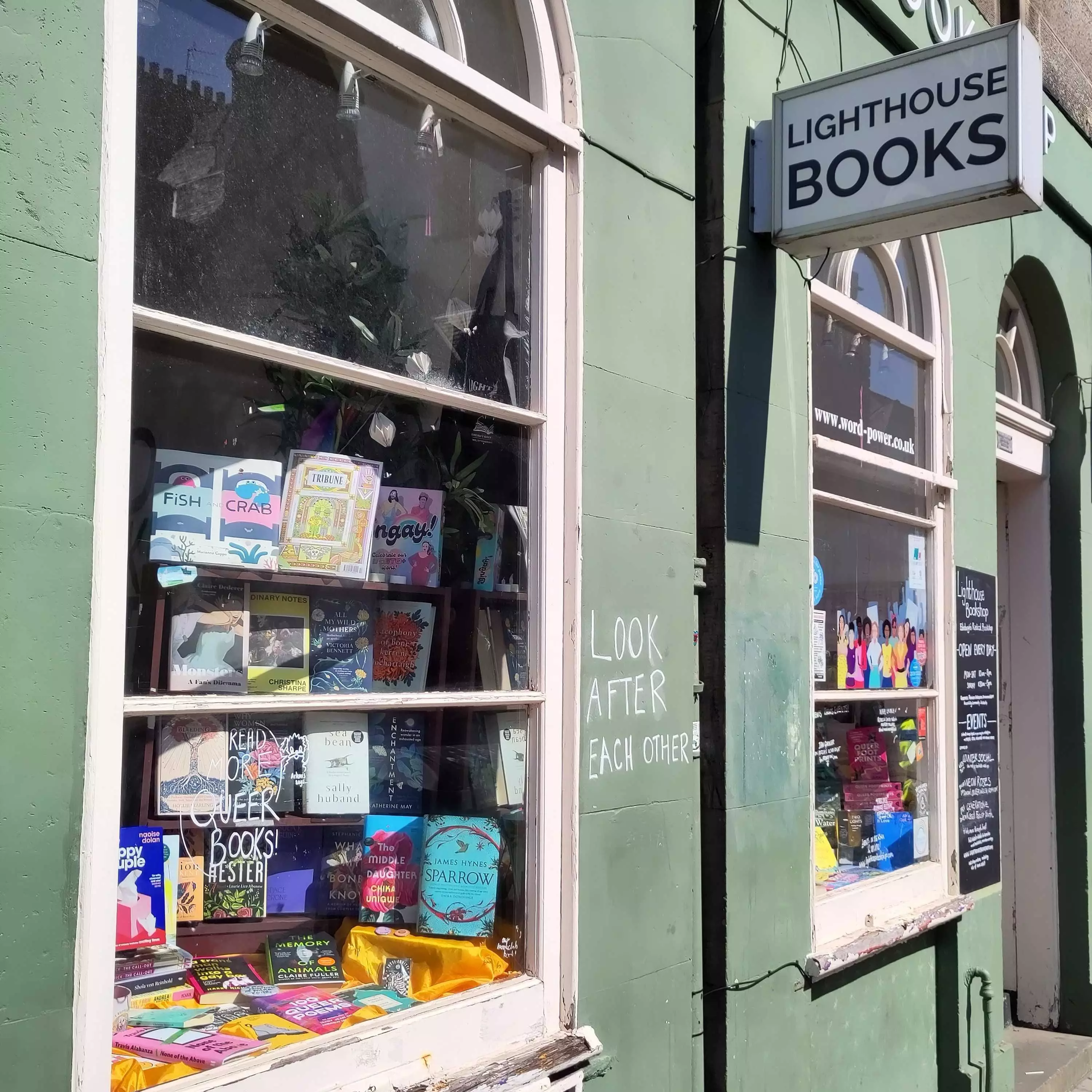 Queerfeministische Buchhandlung Lighthouse in Edinburgh