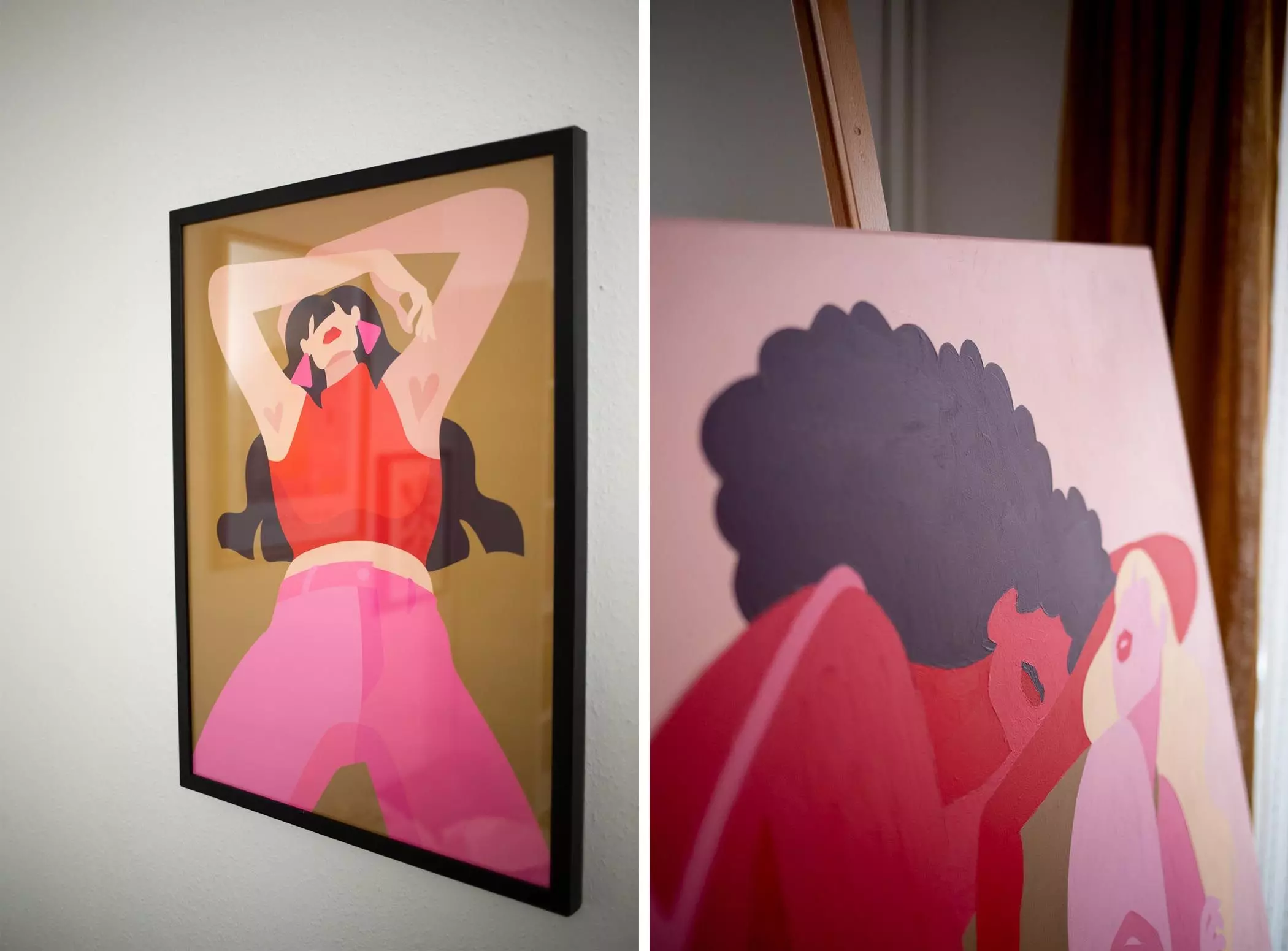 Poster und Gemälde von Illustratorin Lisa Tegtmeier - femtastics