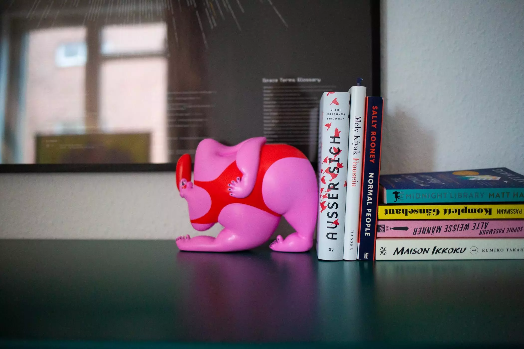 Ausgefallene Buchstütze - femtastics